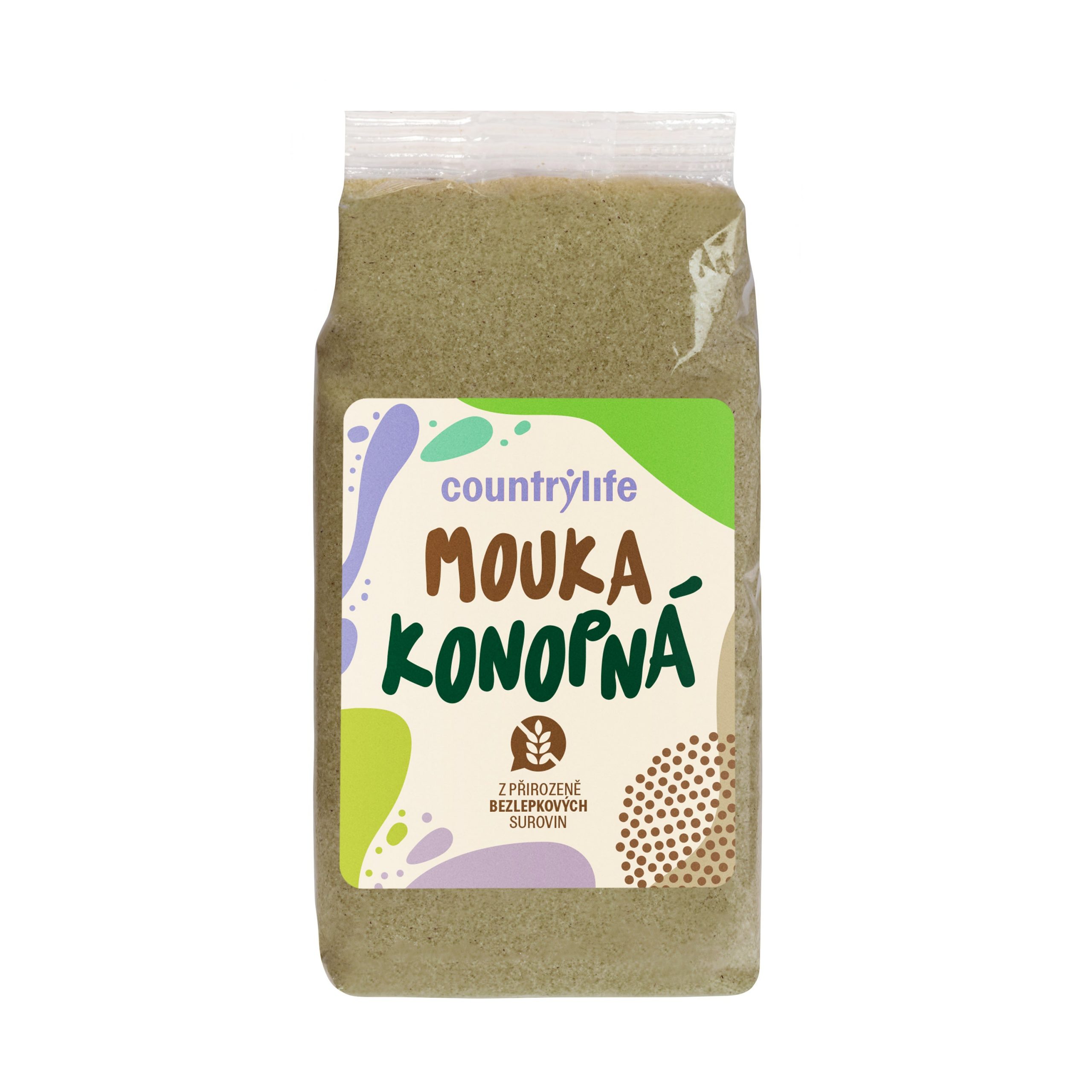 Mouka konopná 400 g   COUNTRY LIFE Mouka konopná 400 g   COUNTRY LIFE