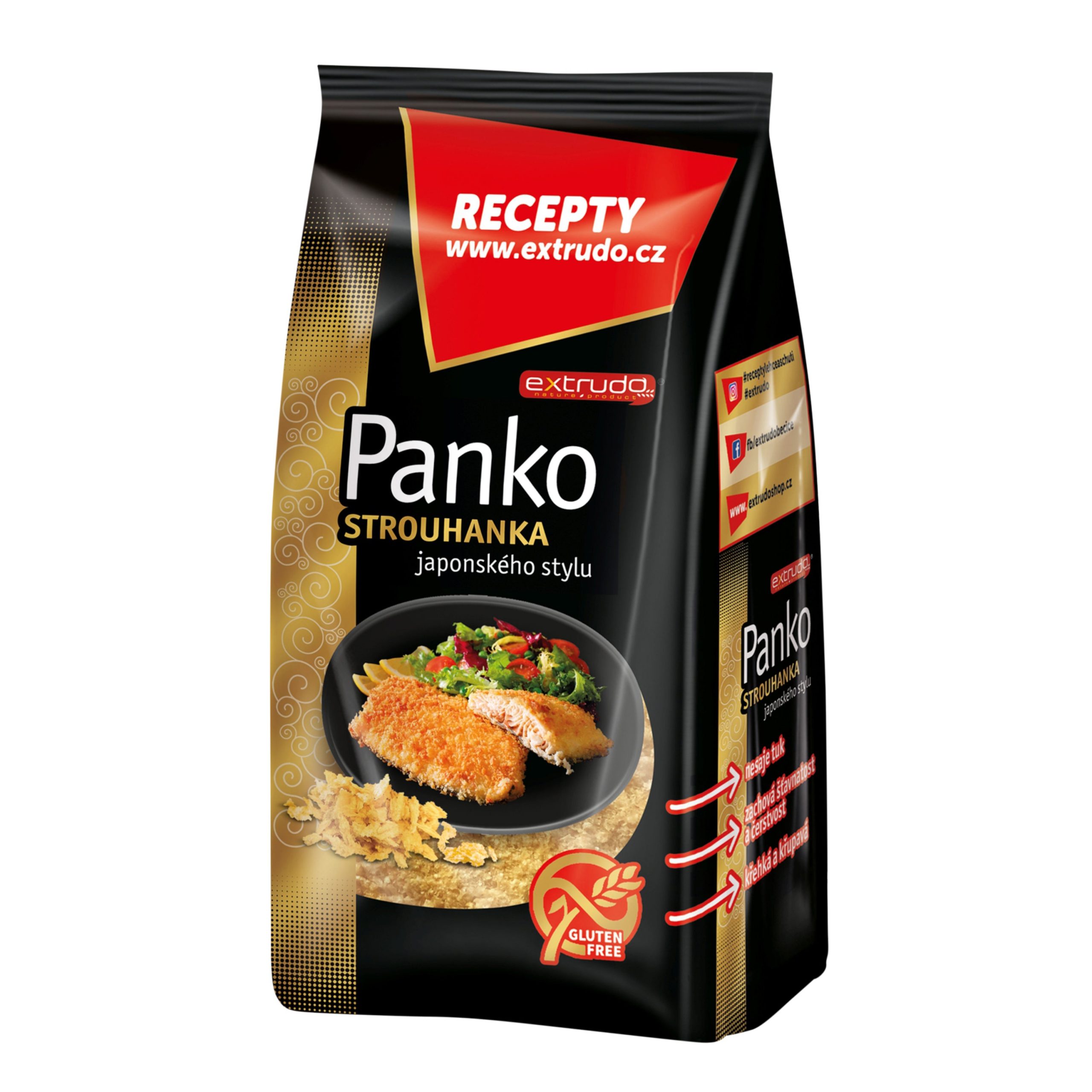 Strouhanka Panko 200 g EXTRUDO Strouhanka Panko 200 g EXTRUDO