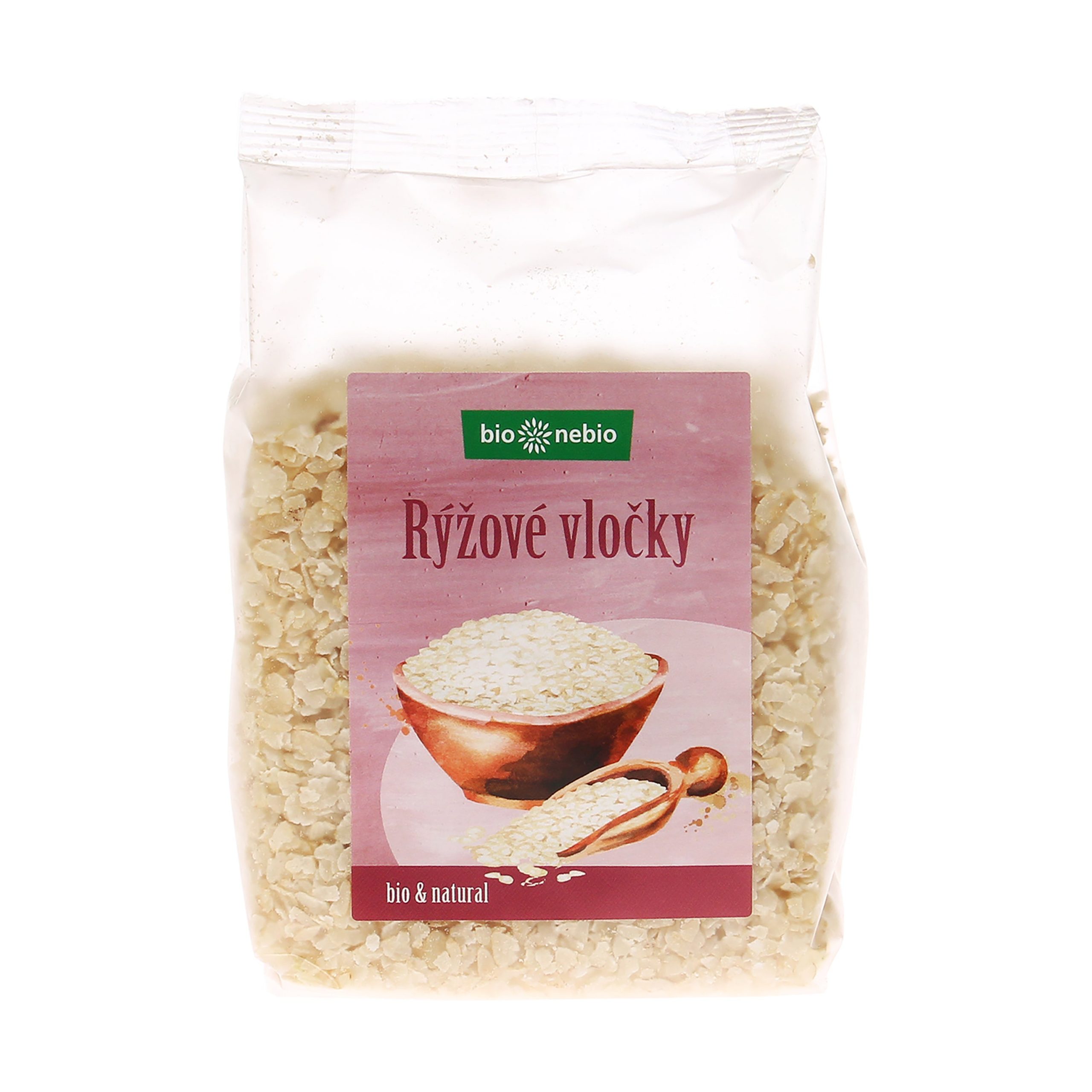 Vločky rýžové natural 250 g BIO   BIO NEBIO Vločky rýžové natural 250 g BIO   BIO NEBIO