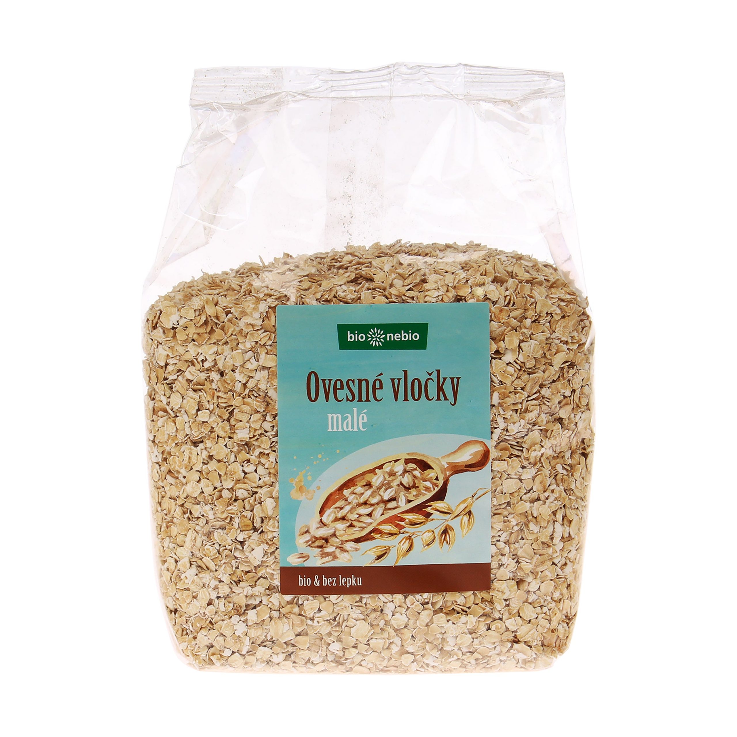 Vločky ovesné bezlepkové malé 500 g BIO   BIO NEBIO Vločky ovesné bezlepkové malé 500 g BIO   BIO NEBIO