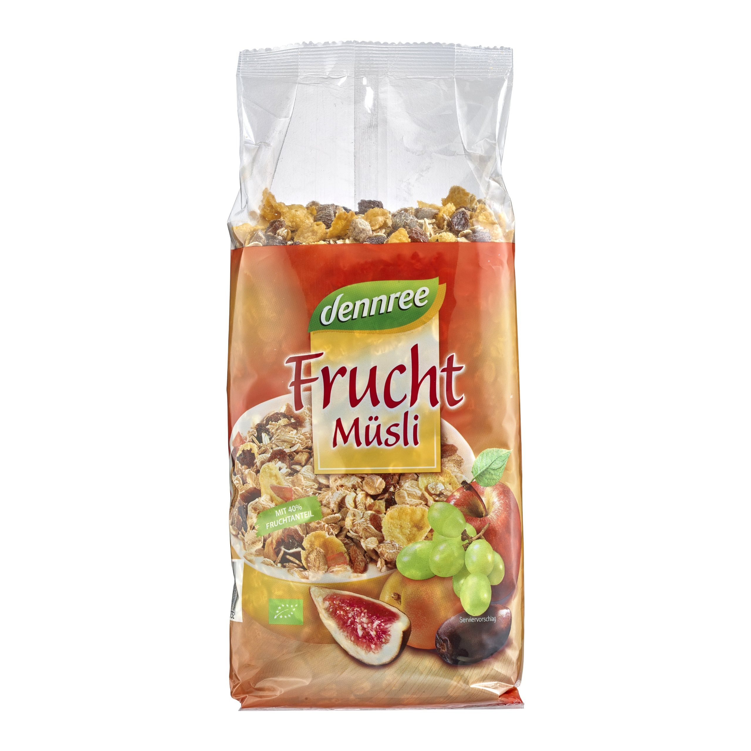 Müsli se sušeným ovocem 750 g BIO DENNREE Müsli se sušeným ovocem 750 g BIO DENNREE