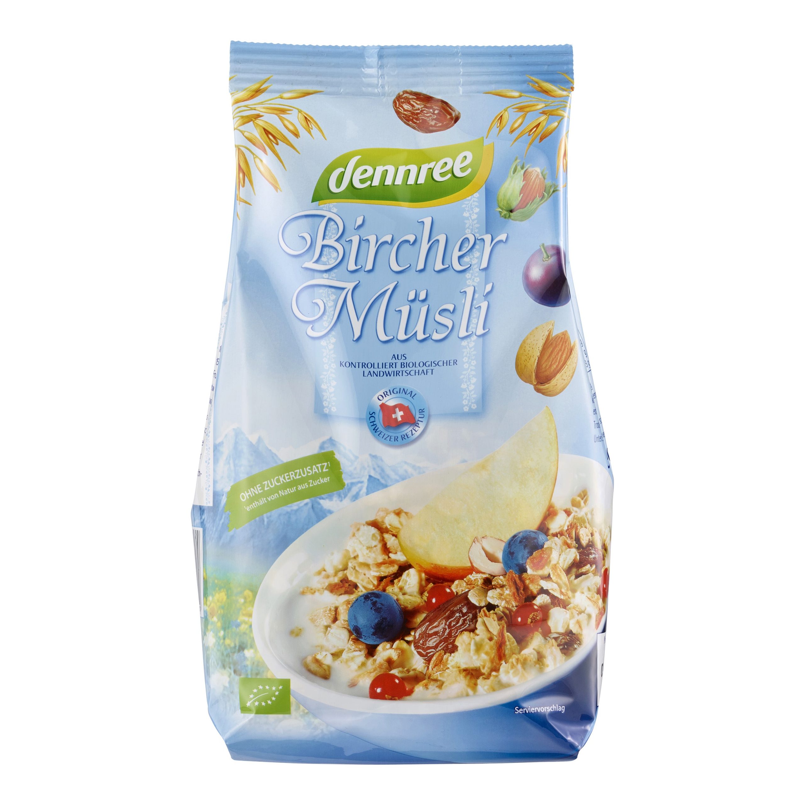 Müsli Bircher 500 g BIO DENNREE Müsli Bircher 500 g BIO DENNREE