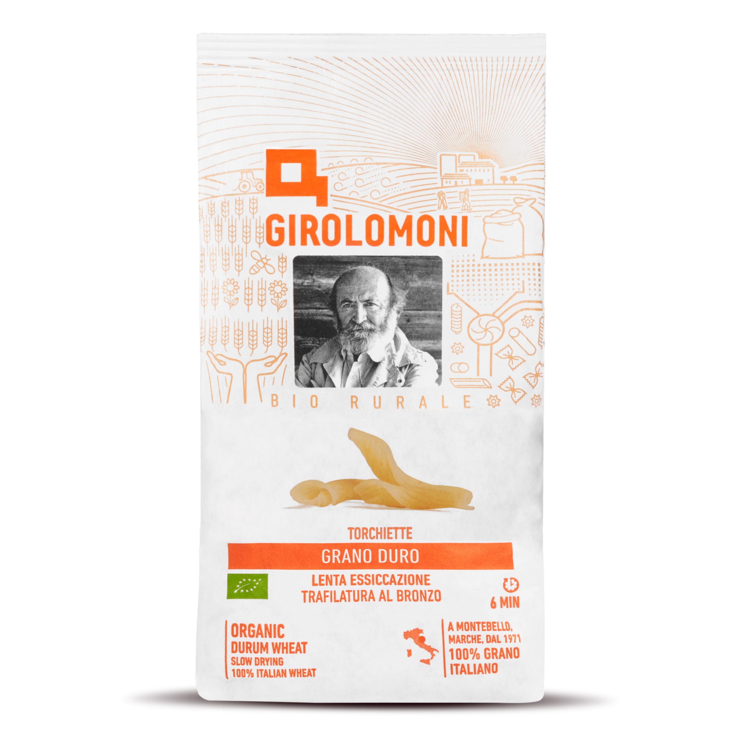 Těstoviny torchiette semolinové 500 g BIO GIROLOMONI Těstoviny torchiette semolinové 500 g BIO GIROLOMONI