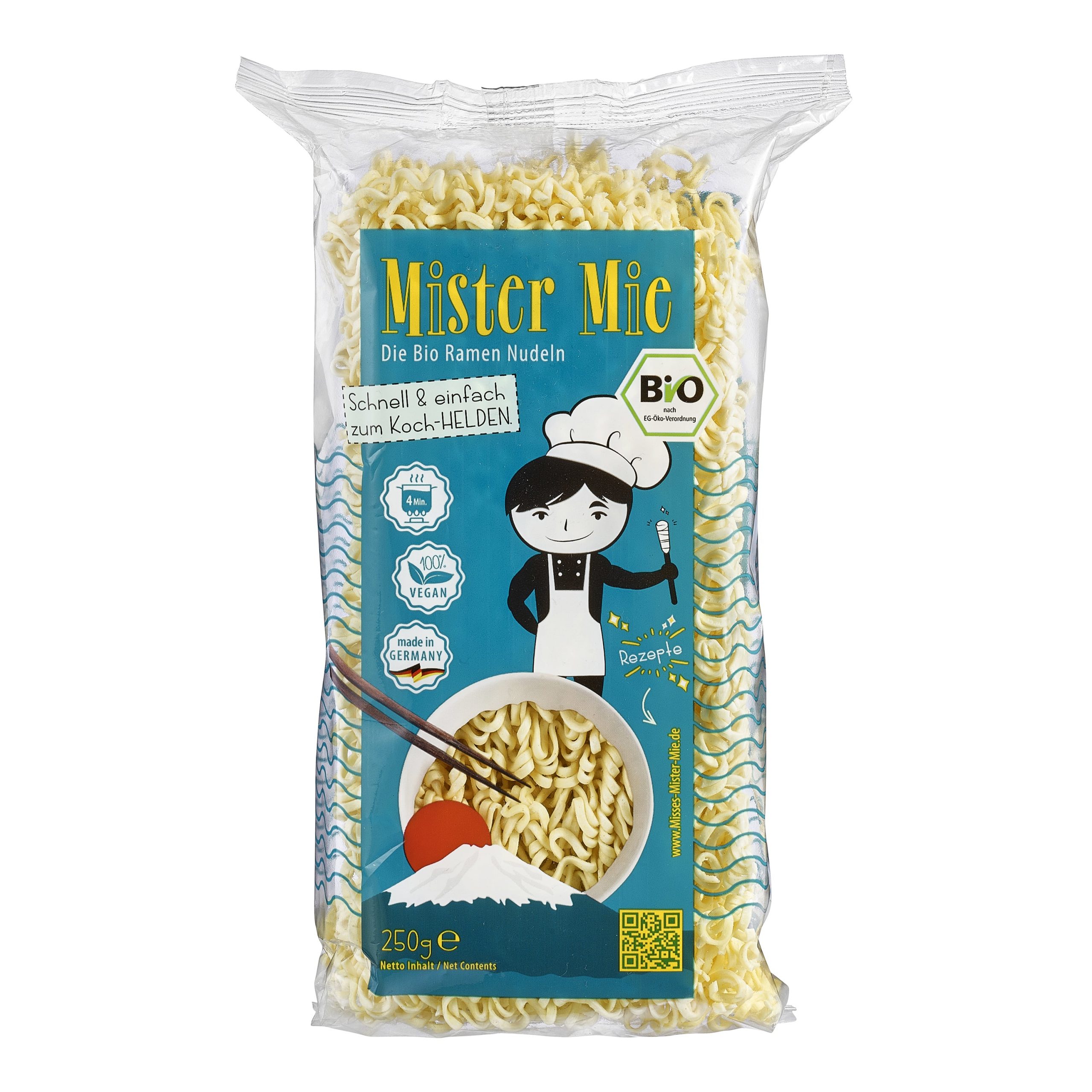 Nudle ramen instantní 250 g BIO   MISSES & MISTER MIE Nudle ramen instantní 250 g BIO   MISSES & MISTER MIE