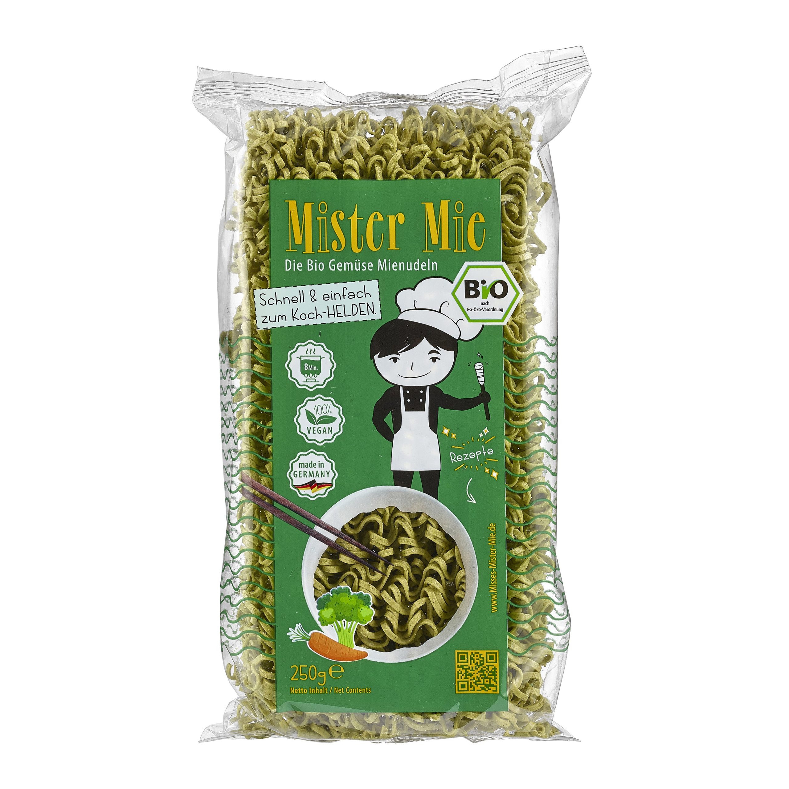 Nudle zeleninové instantní 250 g BIO   MISSES & MISTER MIE Nudle zeleninové instantní 250 g BIO   MISSES & MISTER MIE