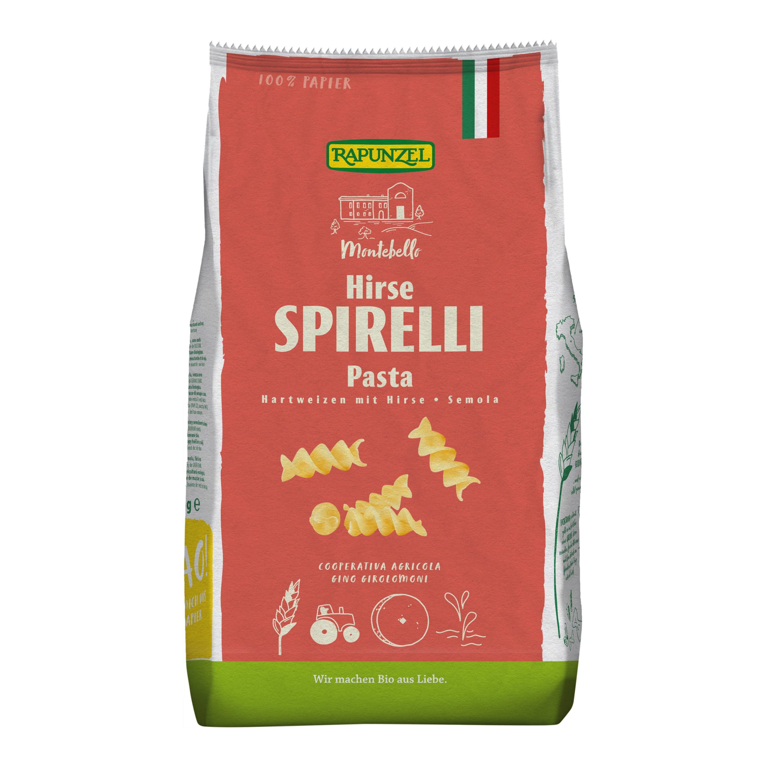 Spirálky semolina 500 g BIO   RAPUNZEL Spirálky semolina 500 g BIO   RAPUNZEL
