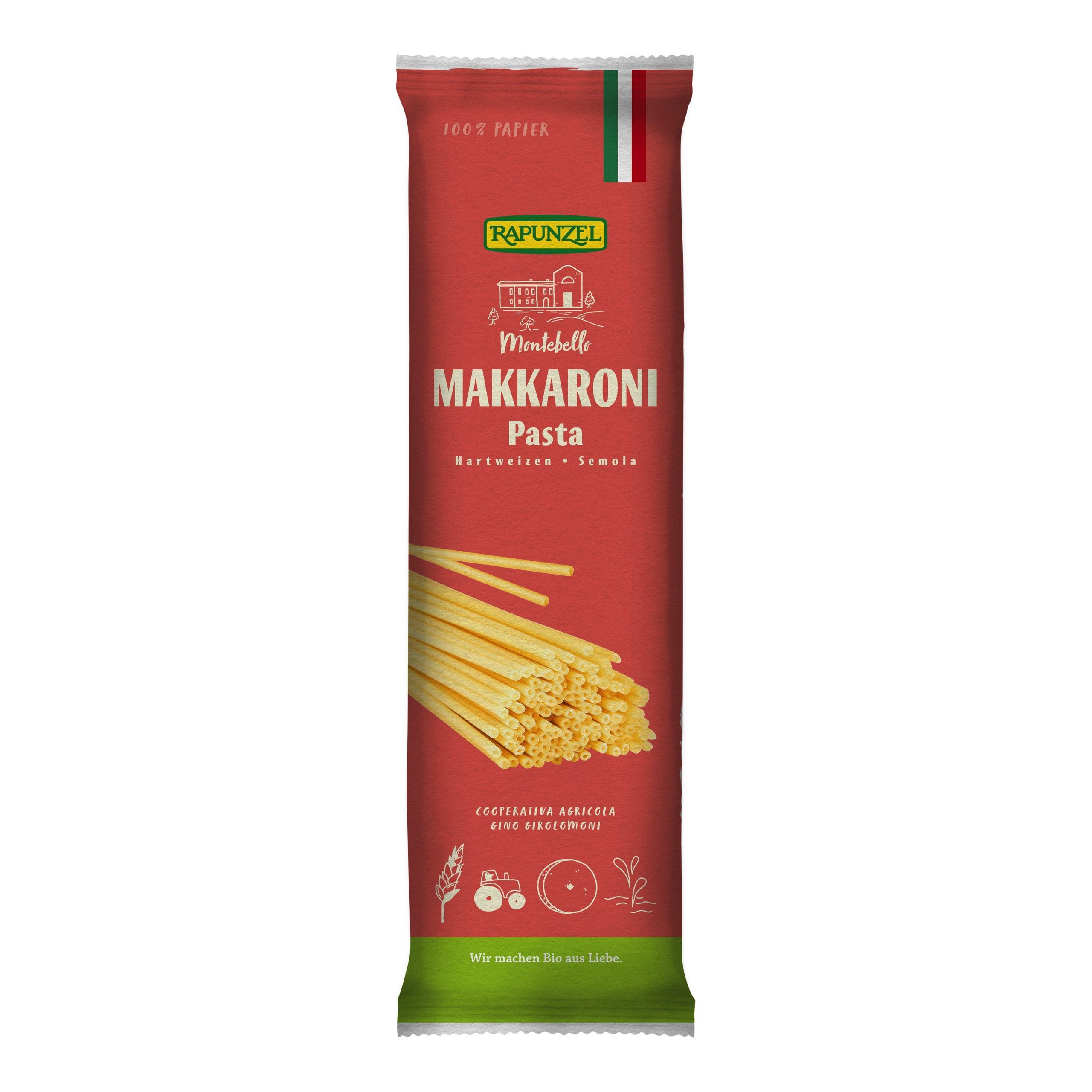 Makaróny semolina 500 g BIO   RAPUNZEL Makaróny semolina 500 g BIO   RAPUNZEL