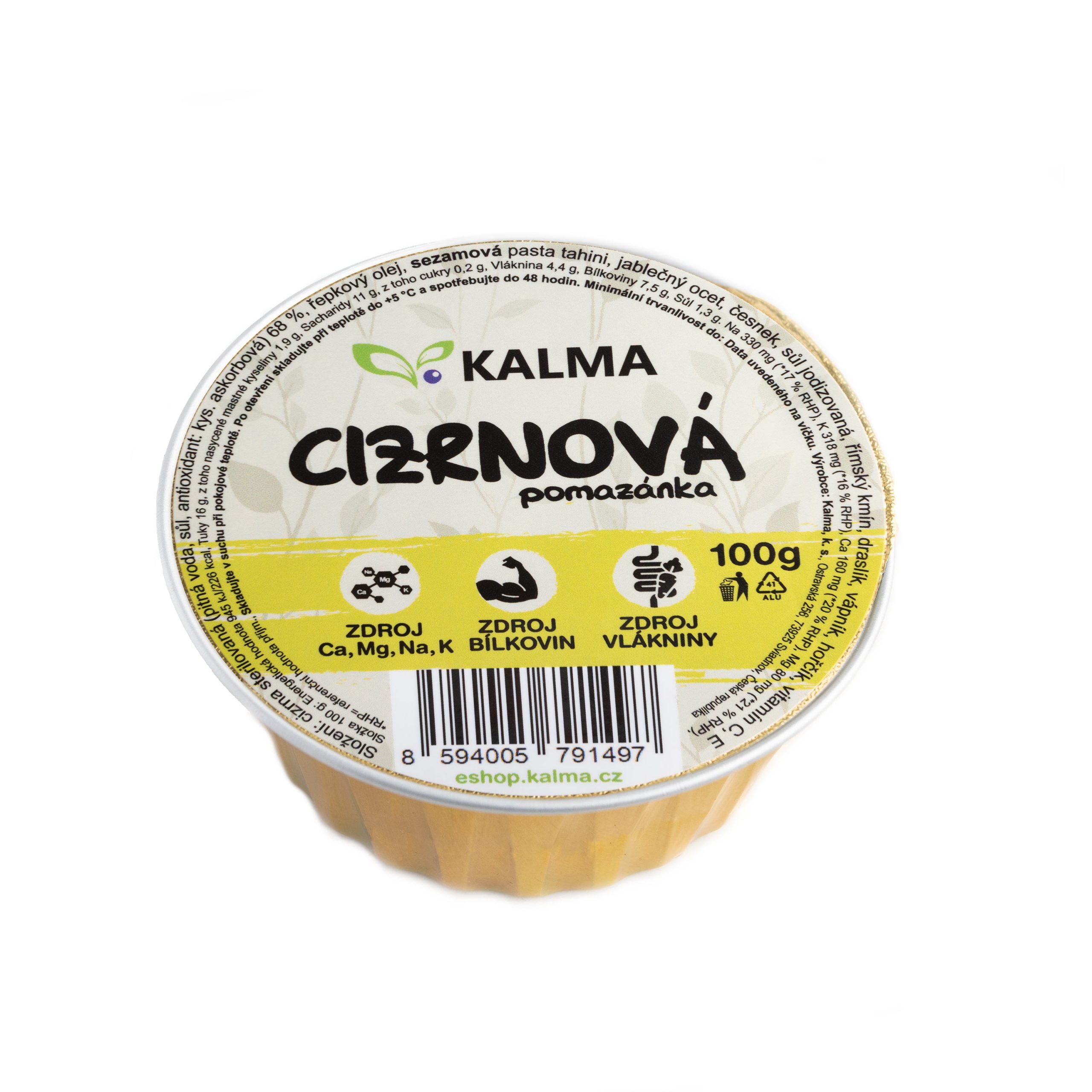 Pomazánka cizrnová 100 g KALMA Pomazánka cizrnová 100 g KALMA