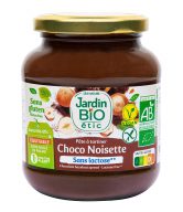 Pomazánka čokoládovo-lískooříšková bez laktózy 350 g BIO   JARDIN BIO