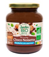 Pomazánka čokoládovo-lískooříšková se sníženým obsahem cukru 350 g BIO   JARDIN BIO
