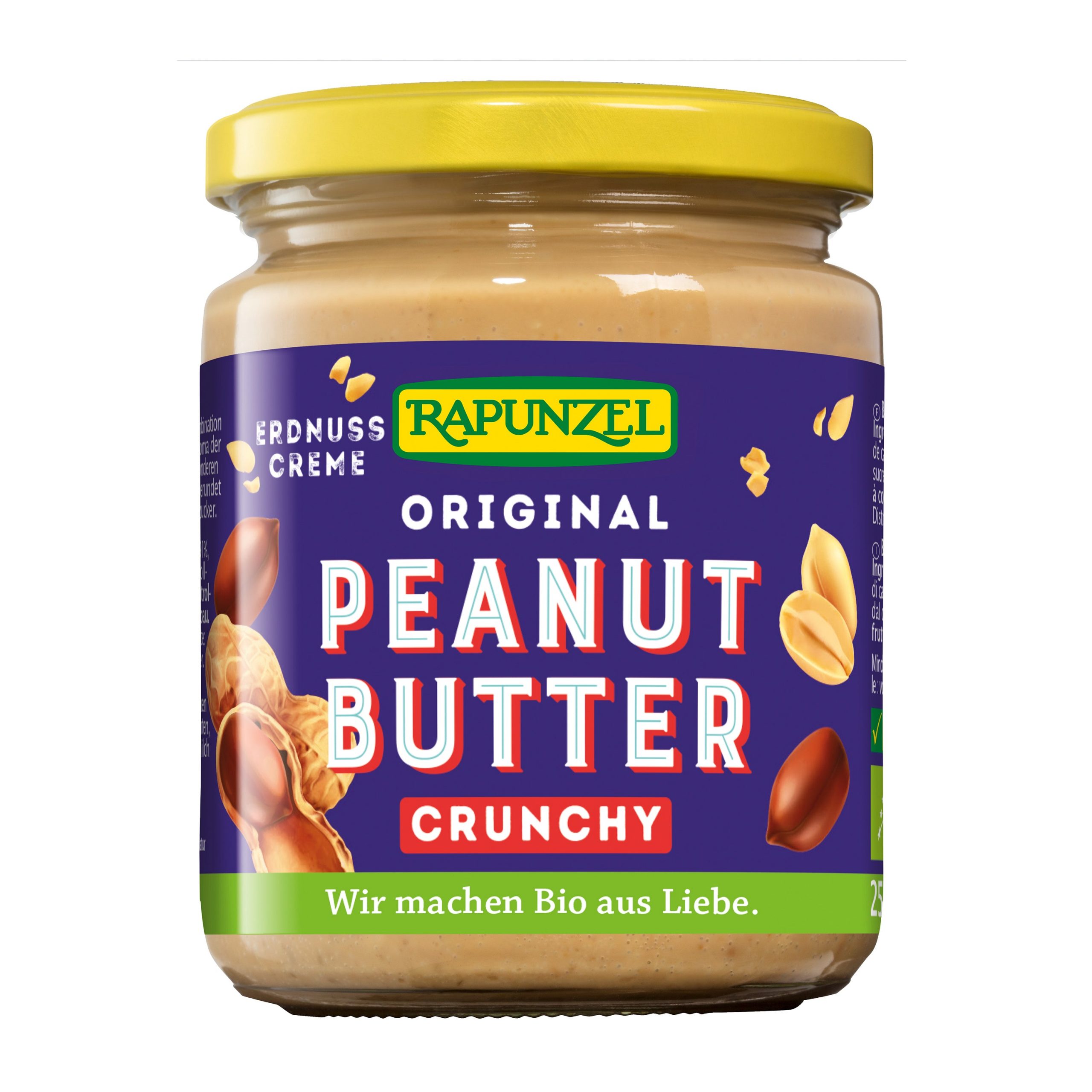 Pomazánka arašídová křupavá 250 g BIO RAPUNZEL Pomazánka arašídová křupavá 250 g BIO RAPUNZEL