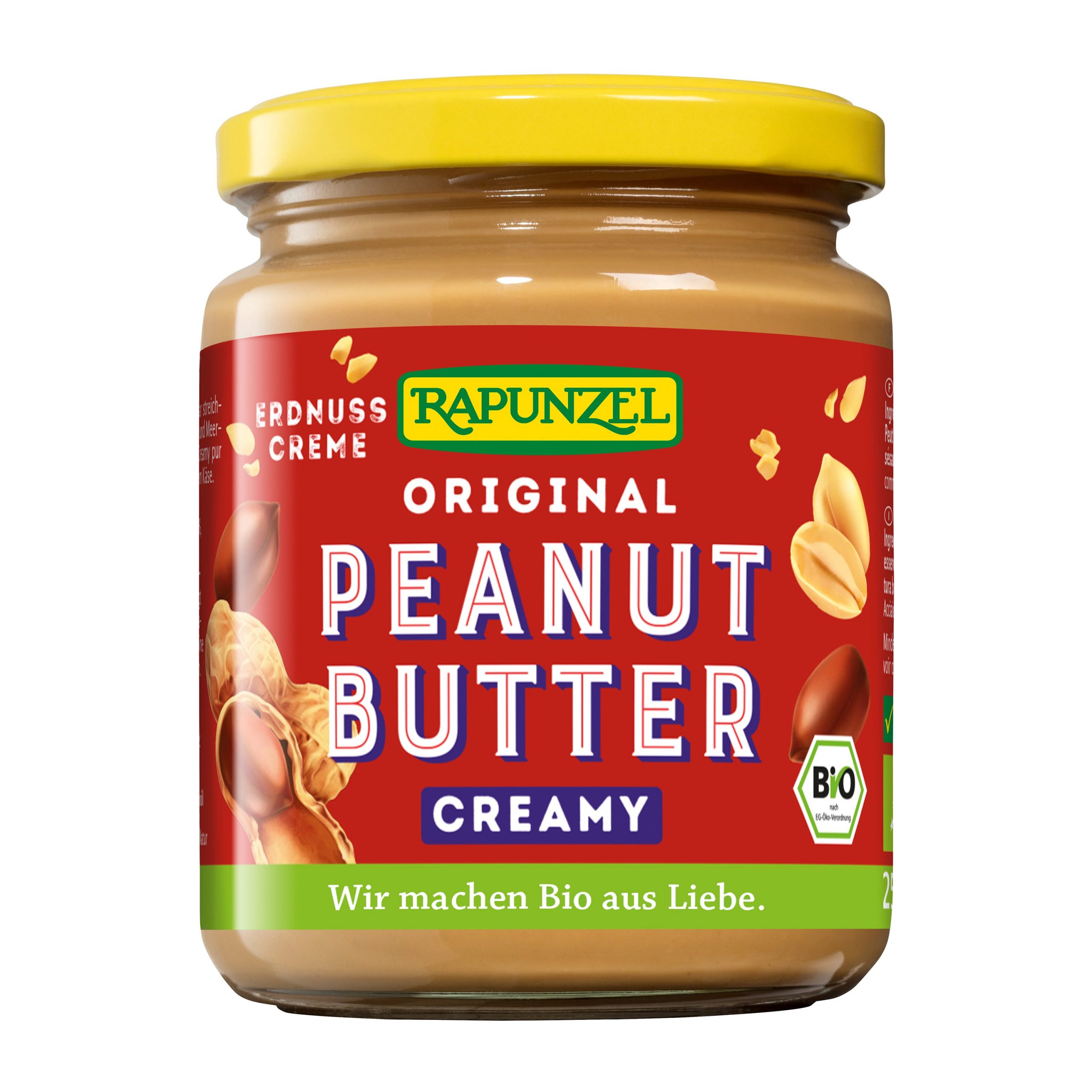 Pomazánka arašídová jemná 250 g BIO   RAPUNZEL Pomazánka arašídová jemná 250 g BIO   RAPUNZEL
