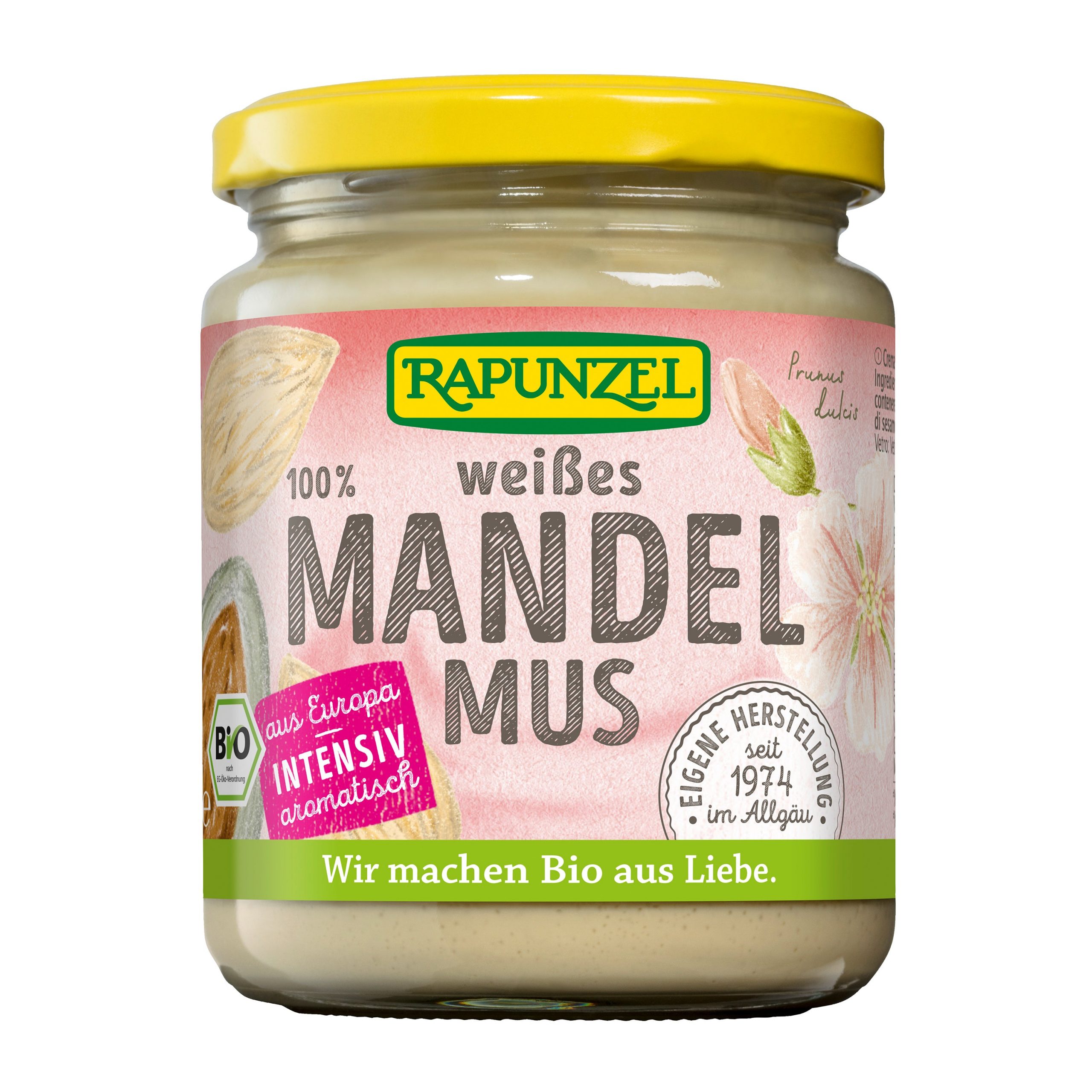 Pasta z nepražených mandlí 100 % 250 g BIO   RAPUNZEL Pasta z nepražených mandlí 100 % 250 g BIO   RAPUNZEL