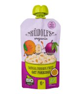 Příkrm s ovesnou kaší mango