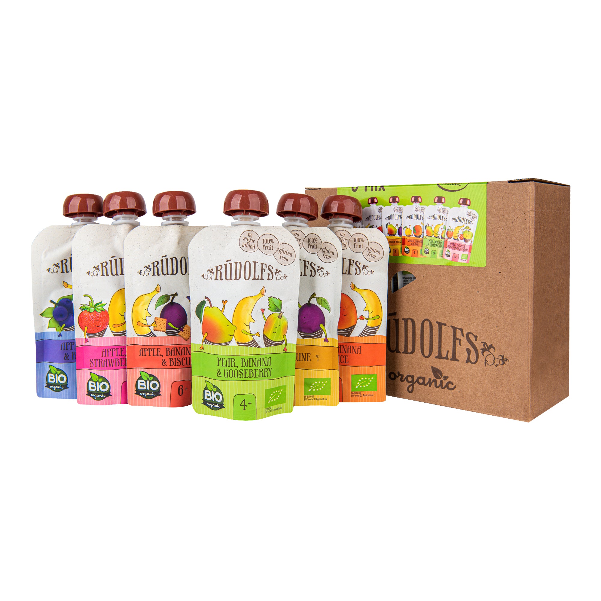 Příkrm různé druhy sada 6 ks – kapsička 660 g BIO RUDOLFS Příkrm různé druhy sada 6 ks - kapsička 660 g BIO RUDOLFS