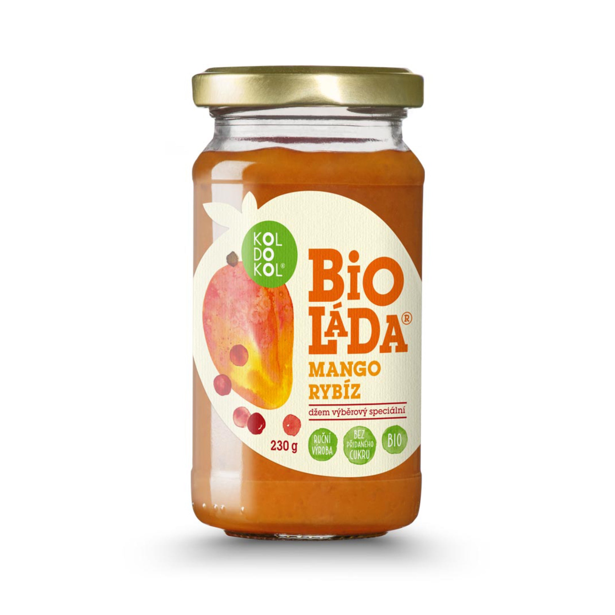 Bioláda pomazánka ovocná mango a rybíz 230 g BIO KOLDOKOL Bioláda pomazánka ovocná mango a rybíz 230 g BIO KOLDOKOL