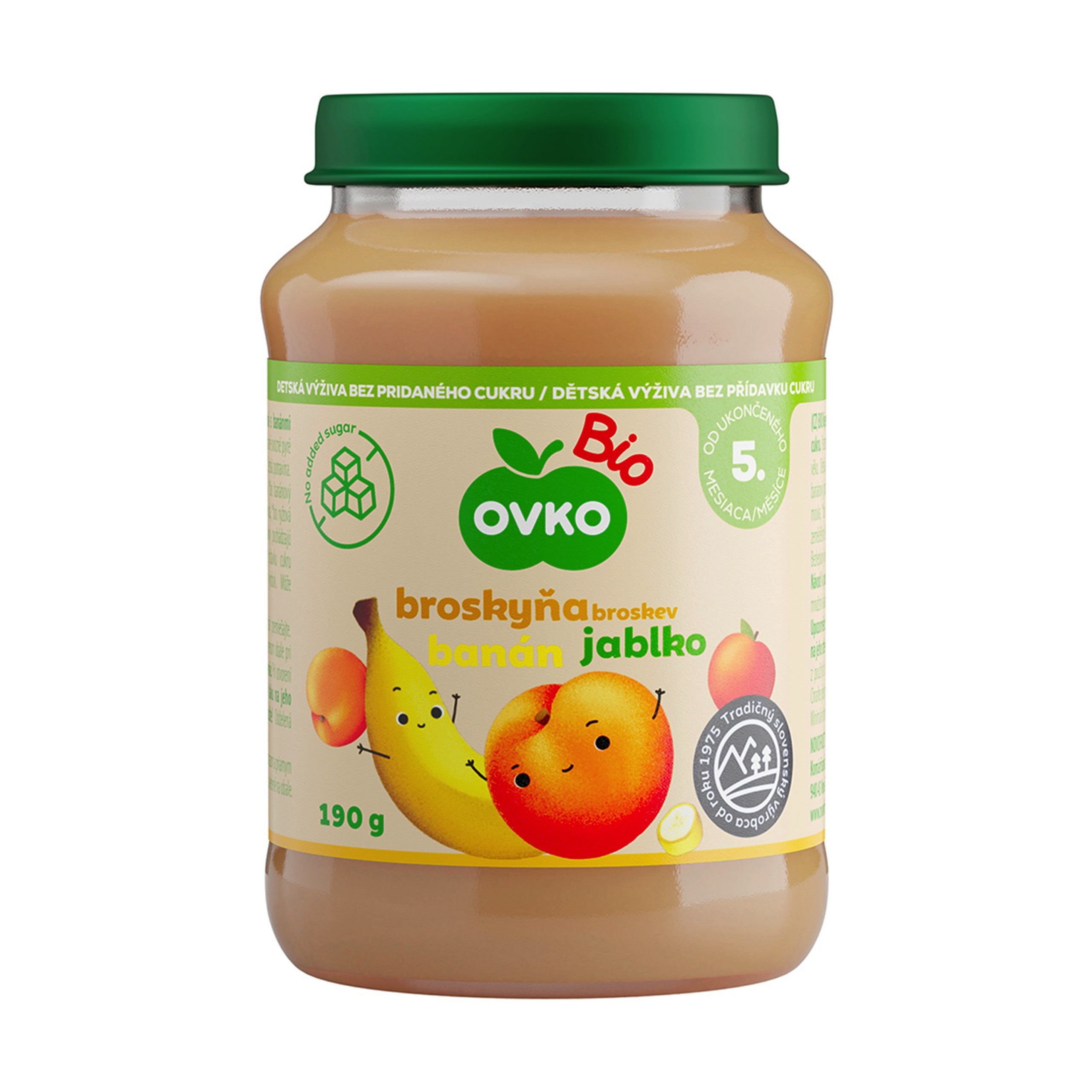 Příkrm ovocný broskev Příkrm ovocný broskev