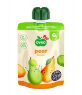 Příkrm ovocný hruška - kapsička 90 g BIO   OVKO