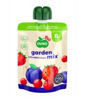Příkrm ovocný zahradní směs - kapsička 90 g BIO   OVKO