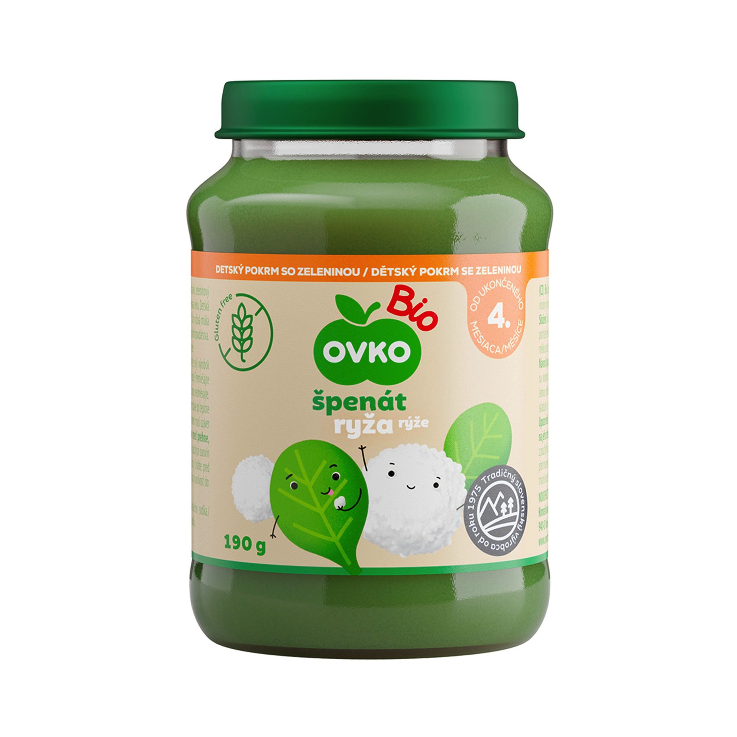 Příkrm zeleninový špenát Příkrm zeleninový špenát