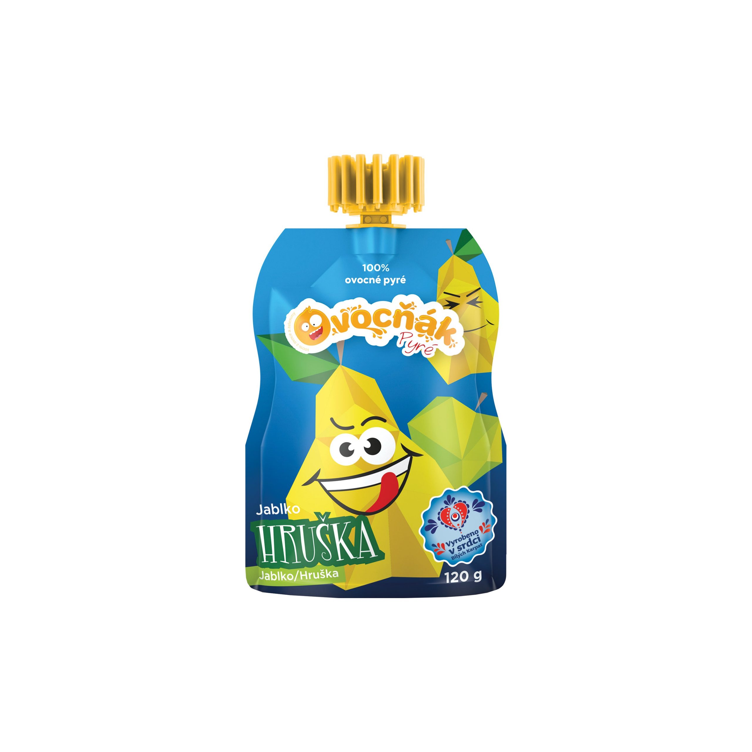 Kapsička jablko-hruška 120 g   OVOCŇÁK Kapsička jablko-hruška 120 g   OVOCŇÁK