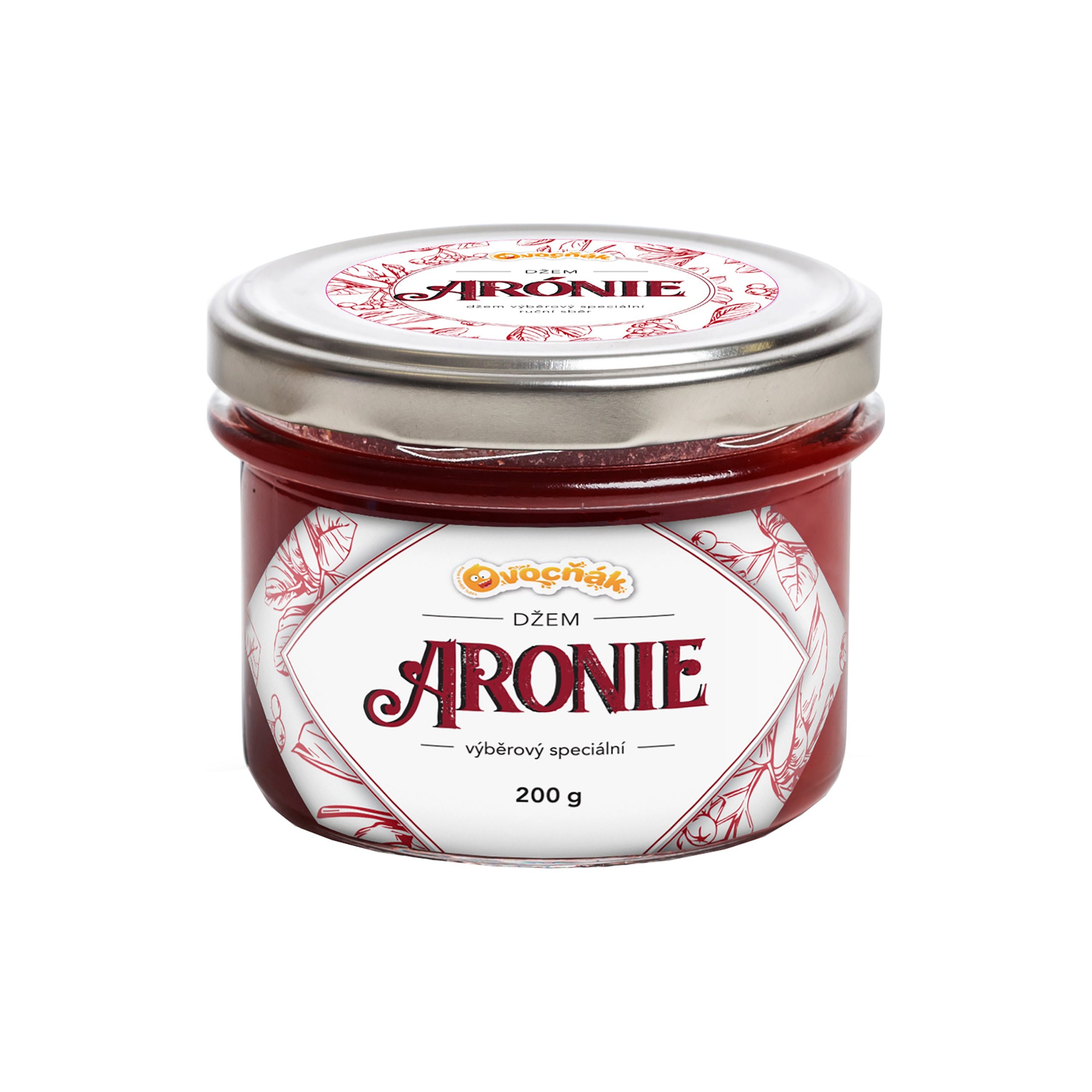 Džem aróniový výběrový 200 g   OVOCŇÁK Džem aróniový výběrový 200 g   OVOCŇÁK