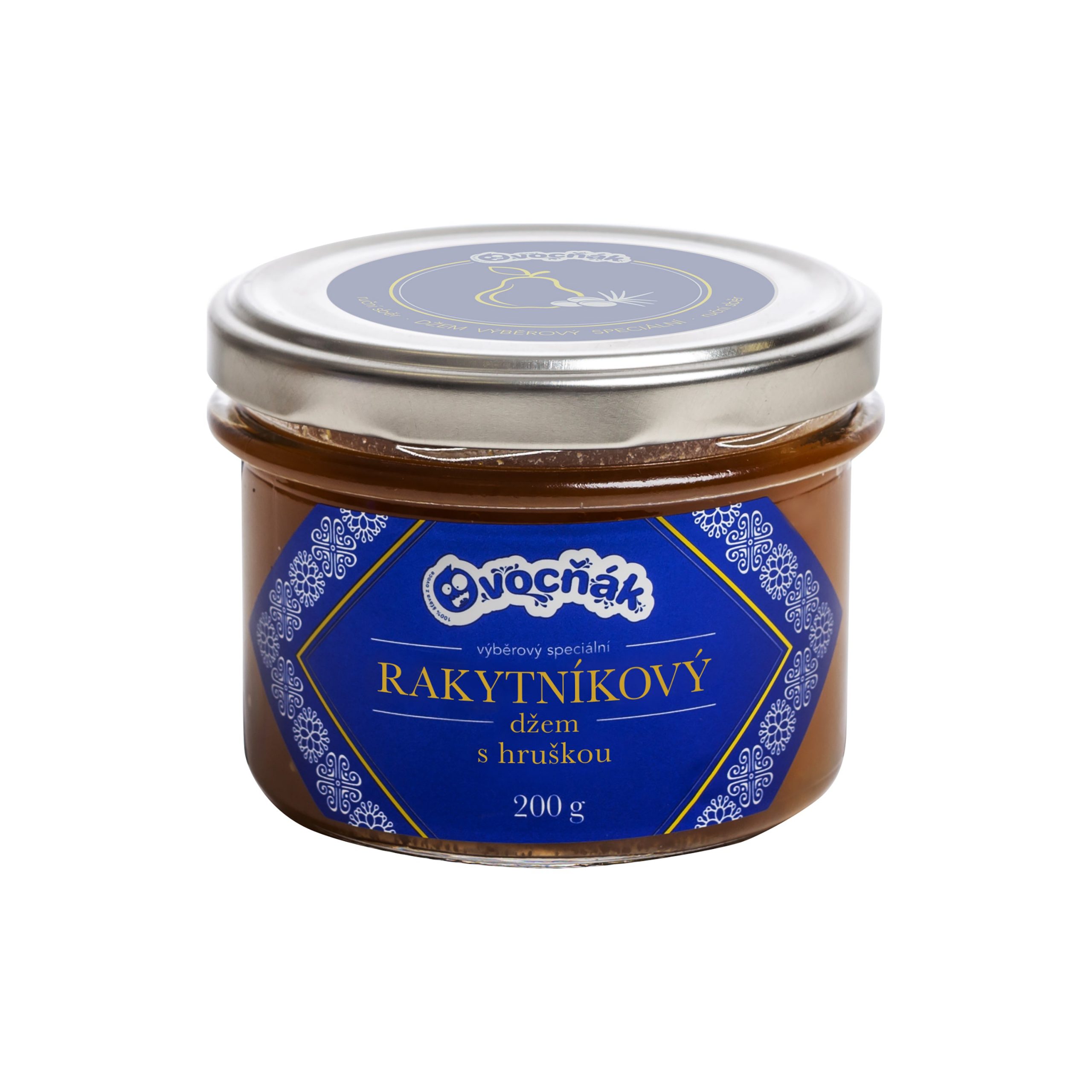 Rakytníkový džem s hruškou 200 g OVOCŇÁK Rakytníkový džem s hruškou 200 g OVOCŇÁK