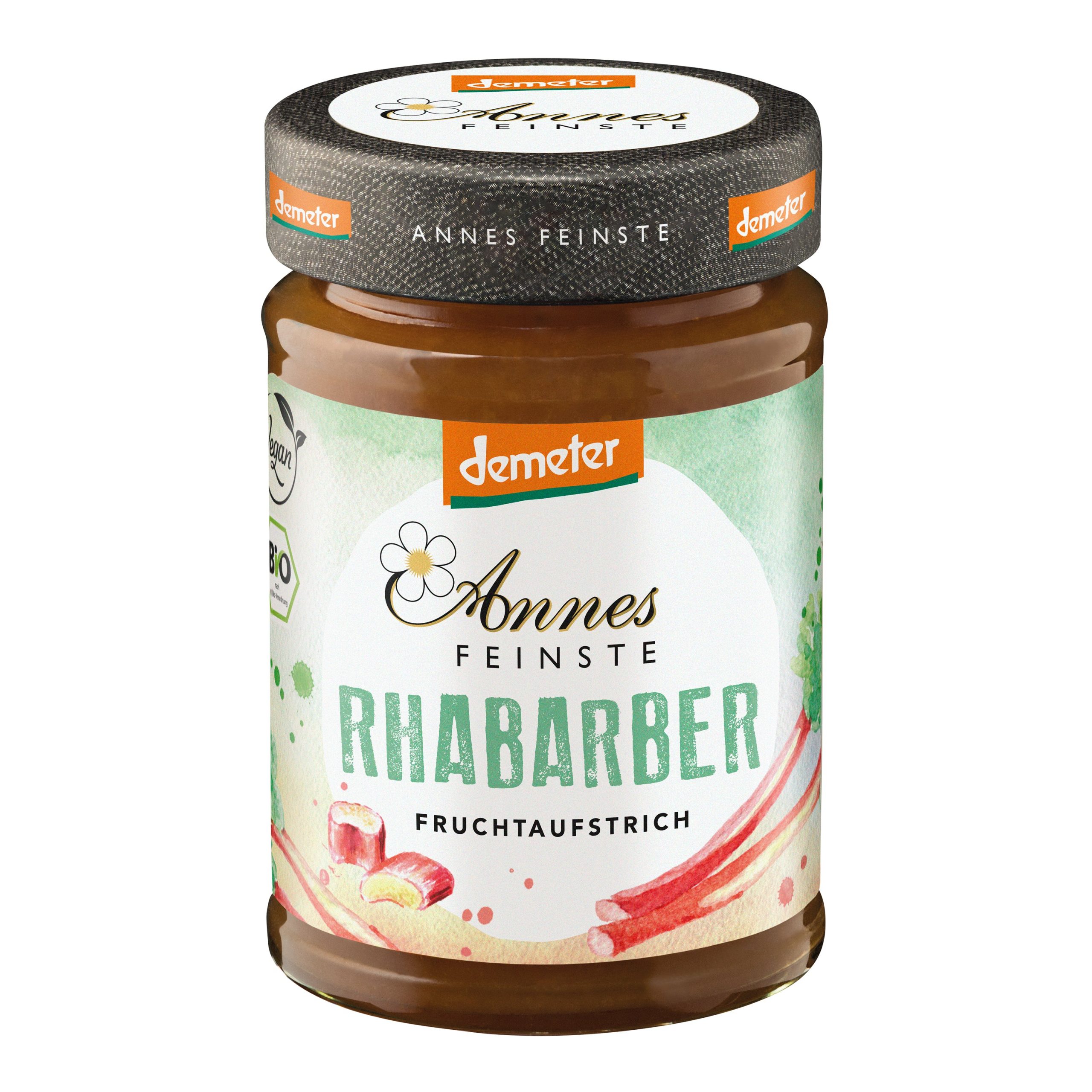 Zavařenina rebarborová Demeter 210 g BIO ANNES FEINSTE Zavařenina rebarborová Demeter 210 g BIO ANNES FEINSTE