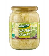 Zelí kysané 680 g BIO DENNREE