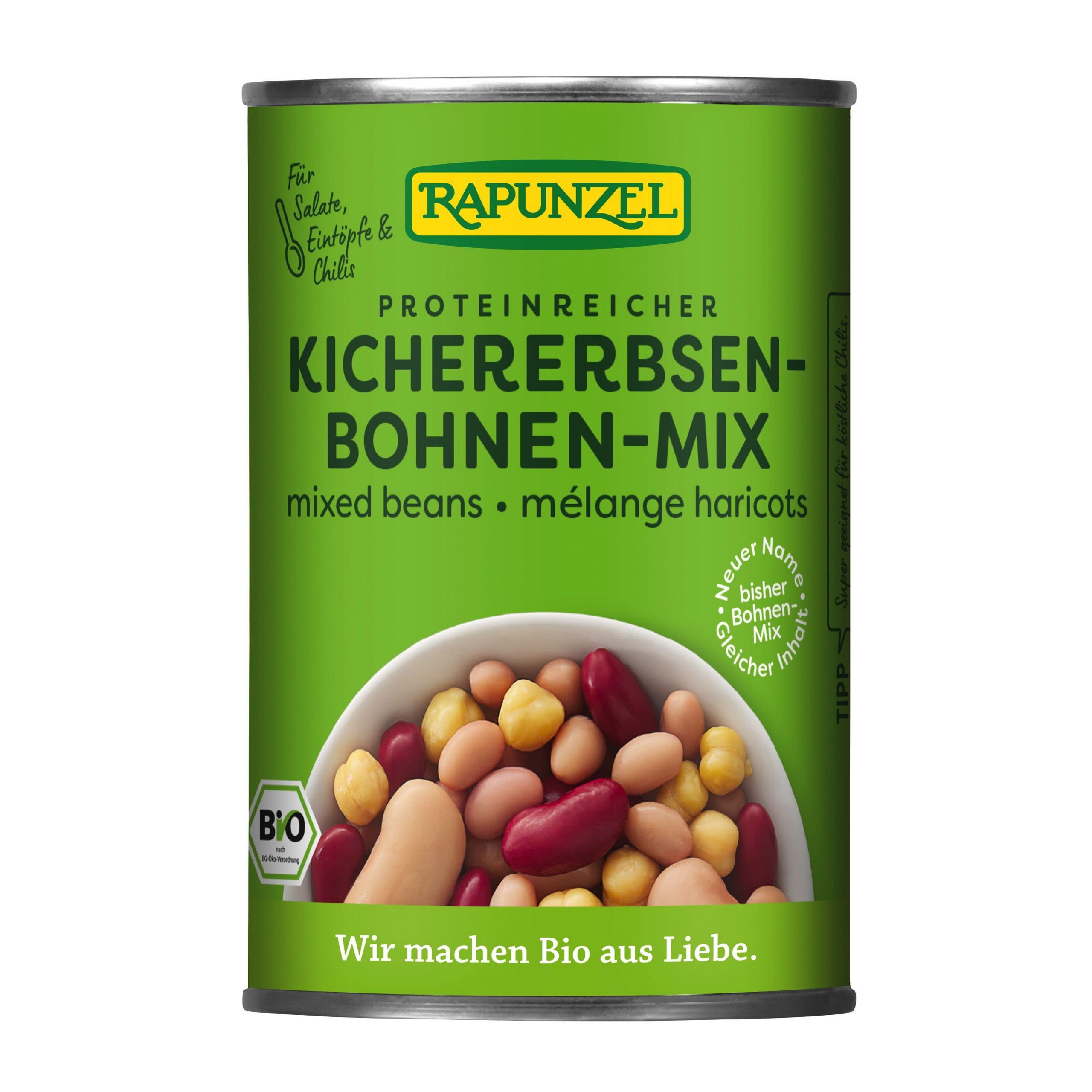 Směs luštěnin sterilovaná 400 g BIO   RAPUNZEL Směs luštěnin sterilovaná 400 g BIO   RAPUNZEL