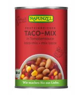 Směs fazolí sterilovaná Taco-Mix 400 g BIO   RAPUNZEL