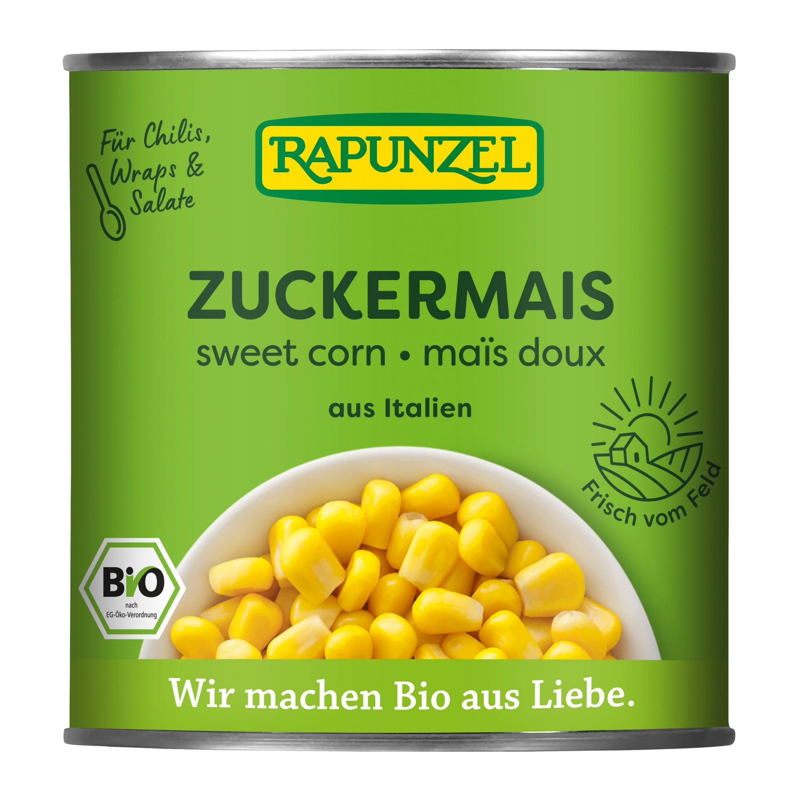 Kukuřice cukrová sterilovaná 340 g BIO   RAPUNZEL Kukuřice cukrová sterilovaná 340 g BIO   RAPUNZEL