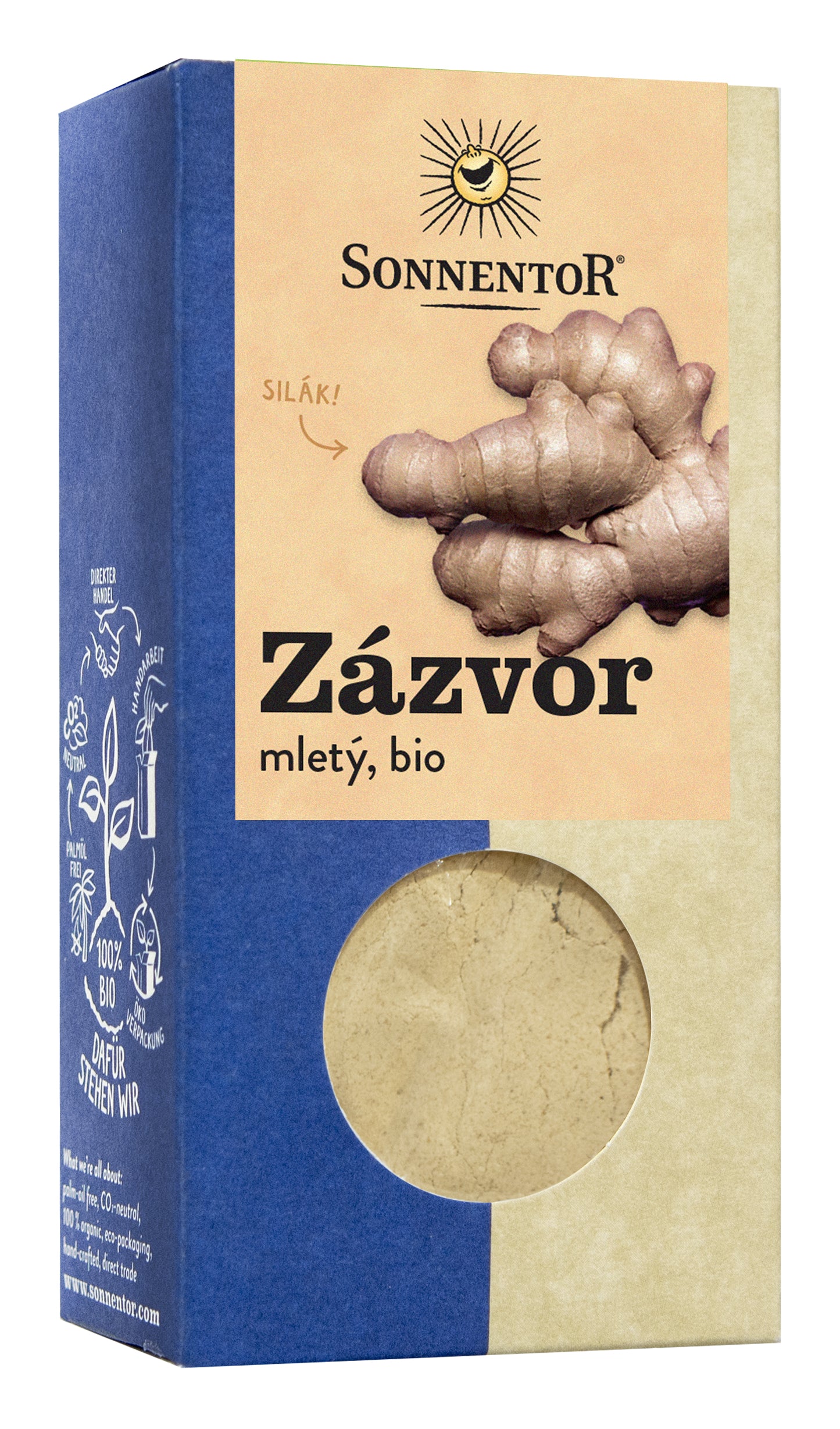 Zázvor mletý 30 g BIO SONNENTOR Zázvor mletý 30 g BIO SONNENTOR