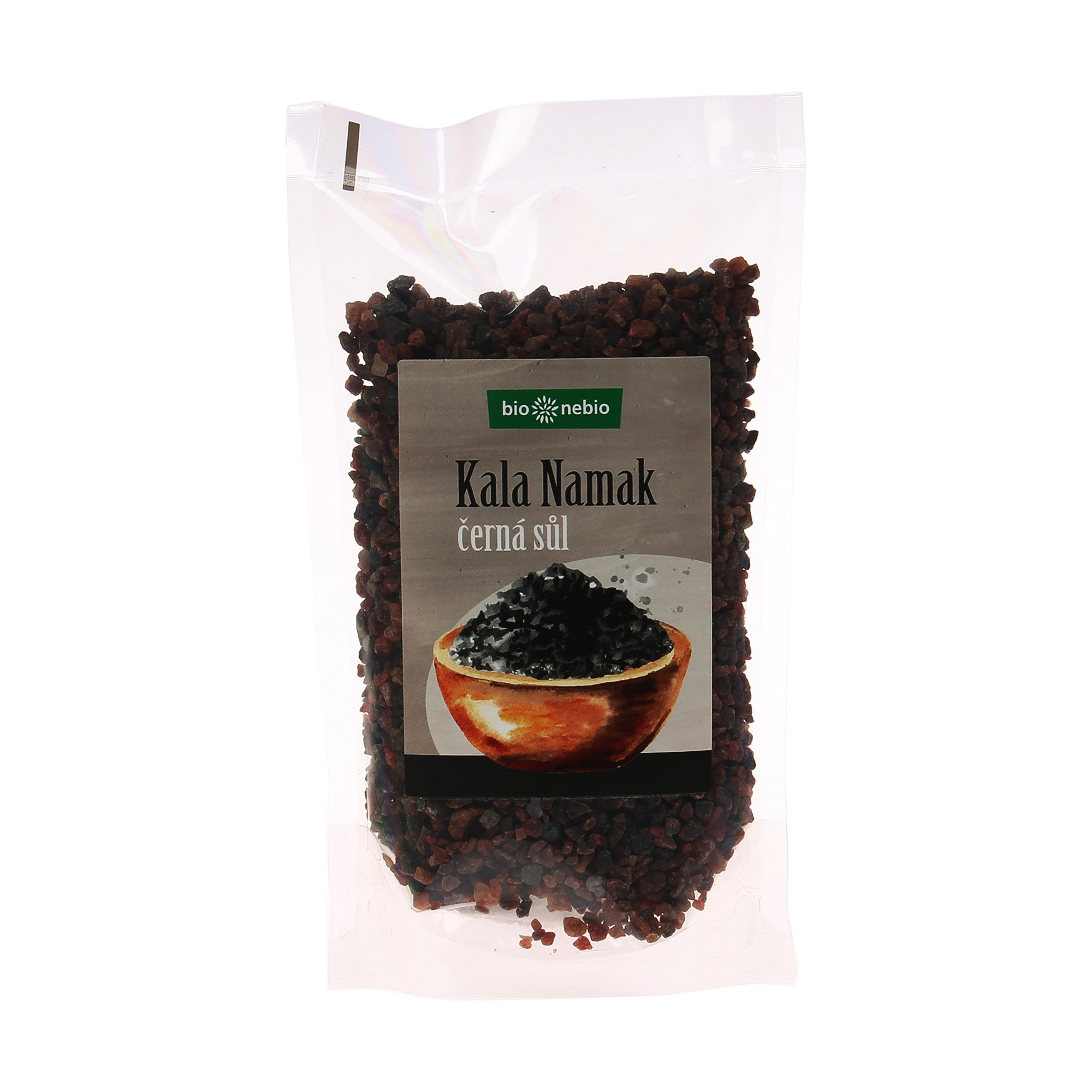 Sůl černá indická Kala Namak 300 g   BIO NEBIO Sůl černá indická Kala Namak 300 g   BIO NEBIO