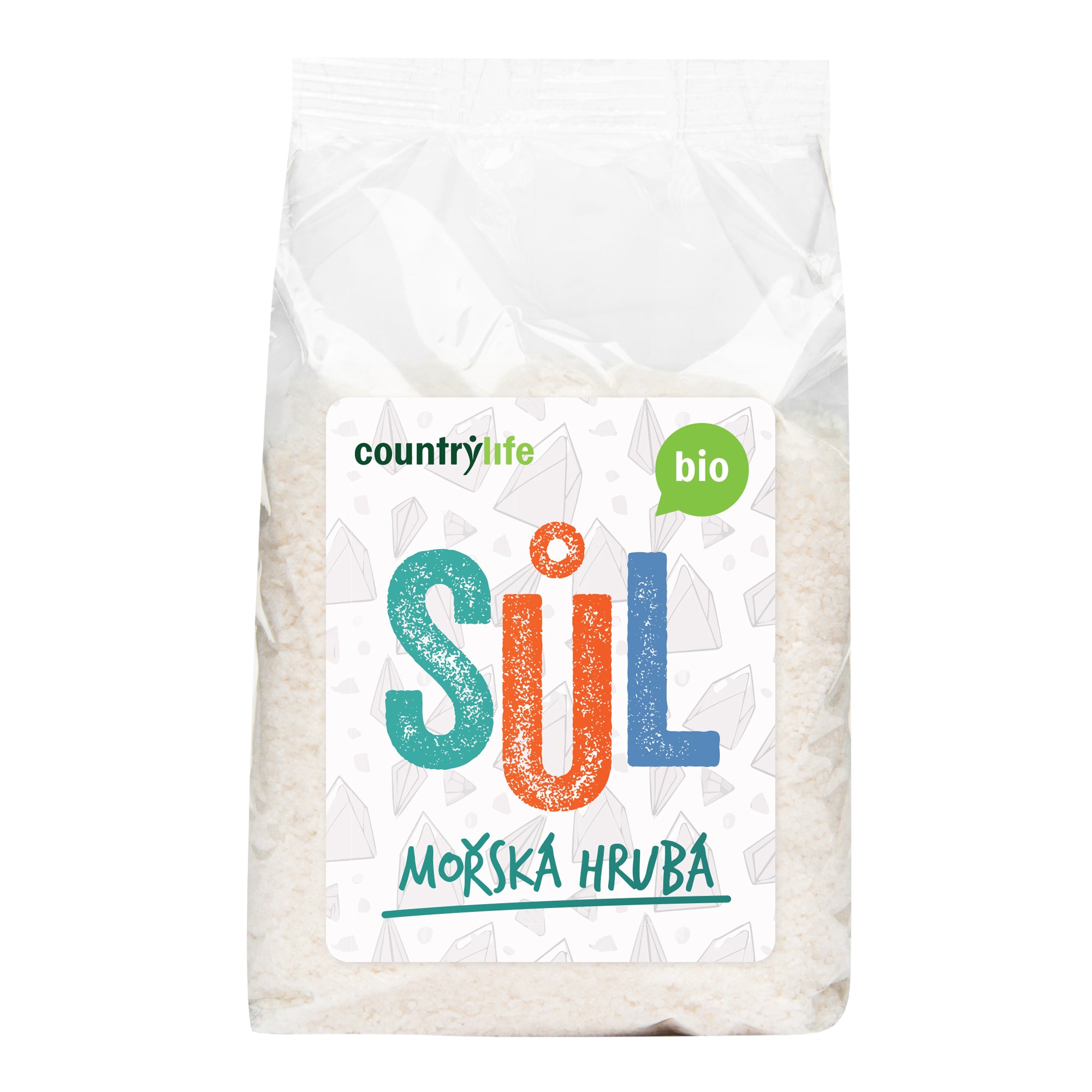 Sůl mořská hrubá 1 kg BIO   COUNTRY LIFE Sůl mořská hrubá 1 kg BIO   COUNTRY LIFE