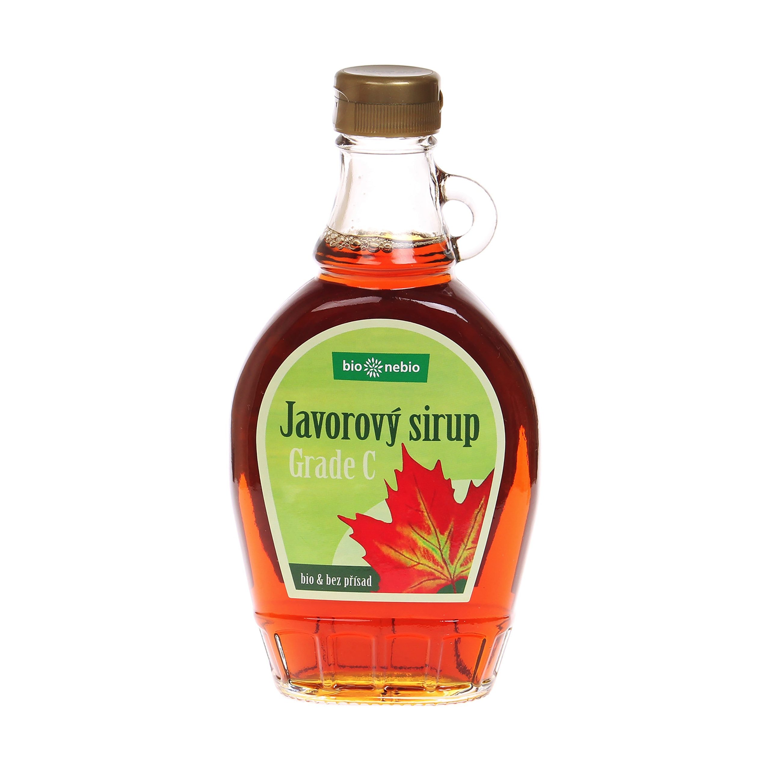 Sirup javorový 100 % Grade C 250 ml BIO   BIO NEBIO Sirup javorový 100 % Grade C 250 ml BIO   BIO NEBIO