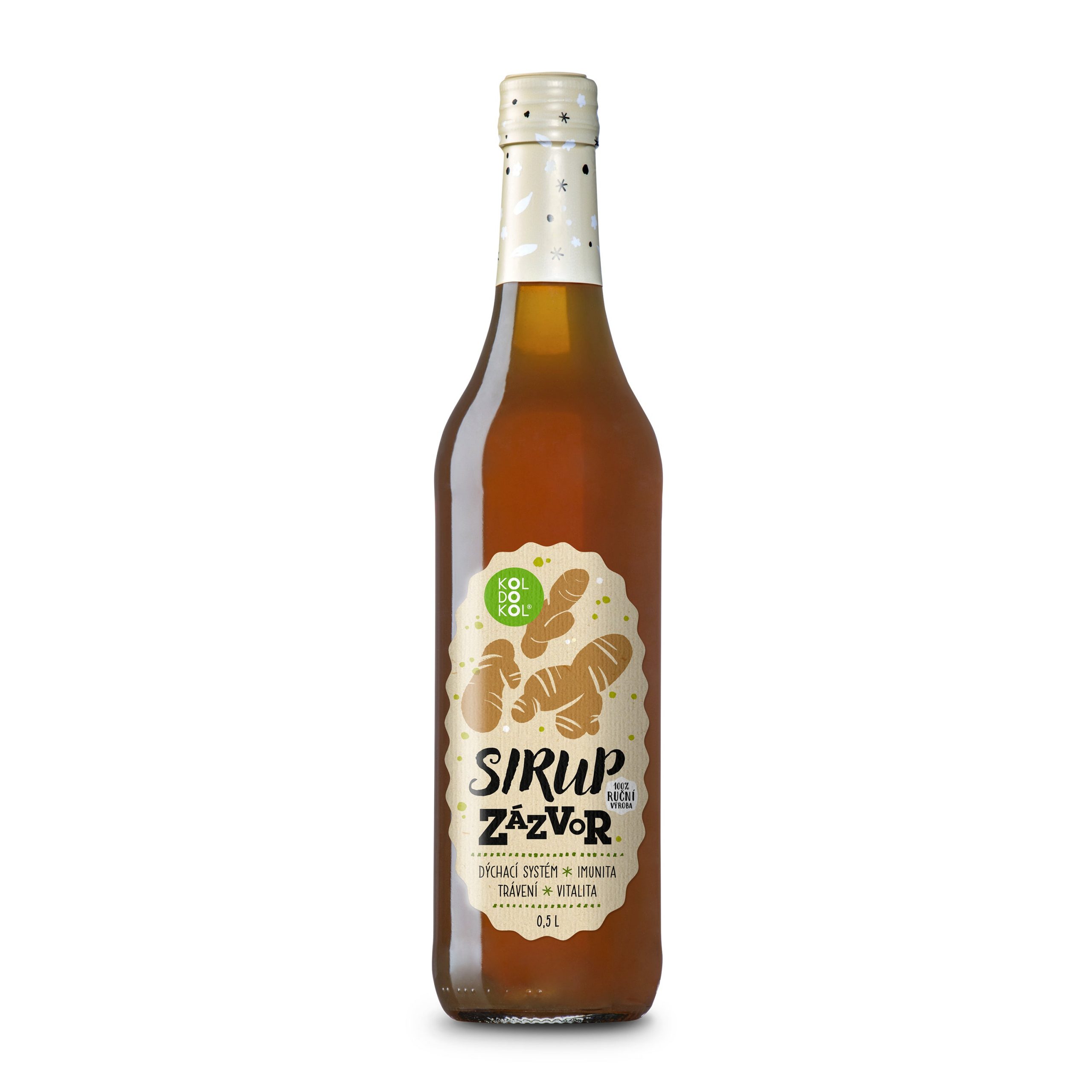 Sirup zázvor 500 ml   KOLDOKOL Sirup zázvor 500 ml   KOLDOKOL