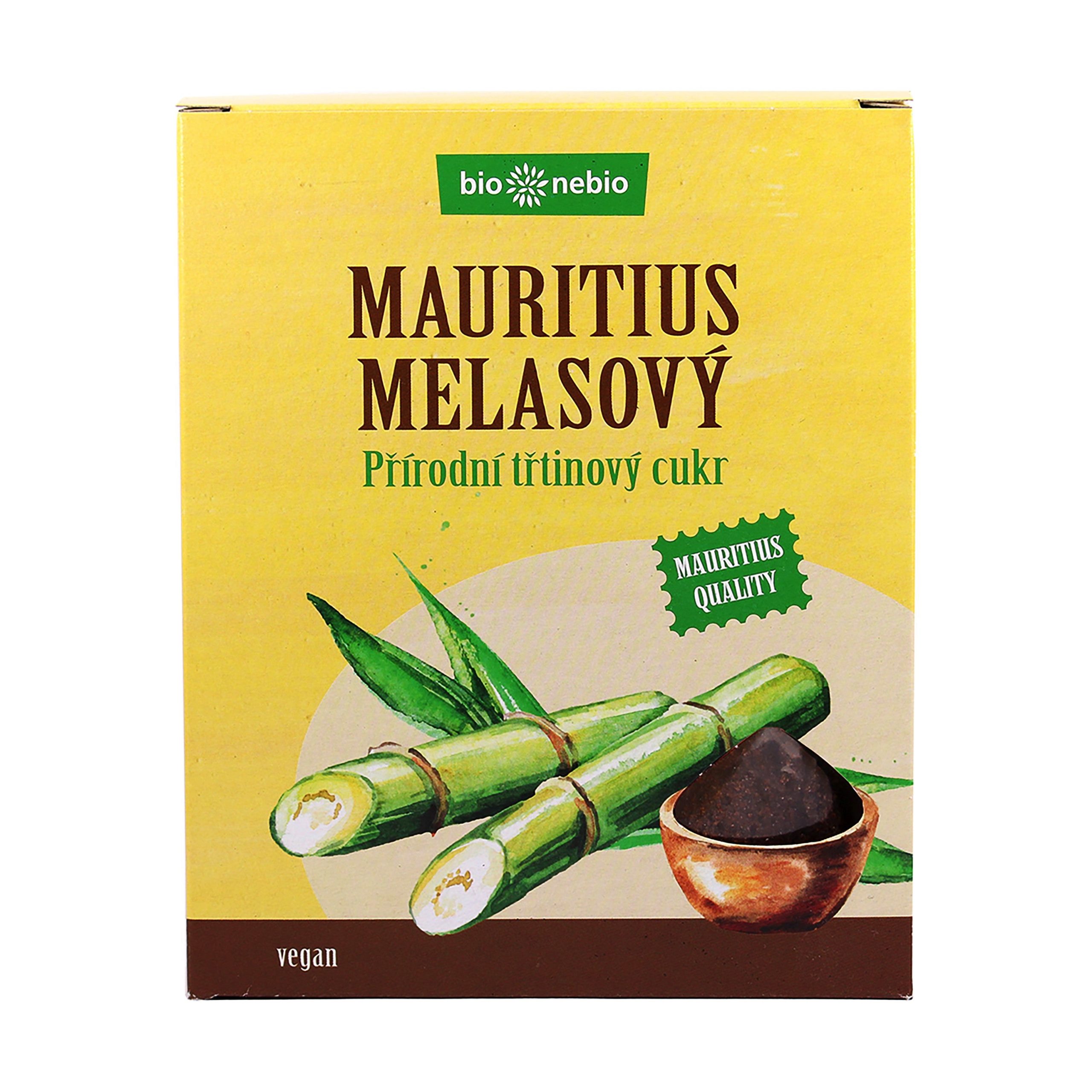 Cukr třtinový přírodní melasový 300 g   BIO NEBIO Cukr třtinový přírodní melasový 300 g   BIO NEBIO
