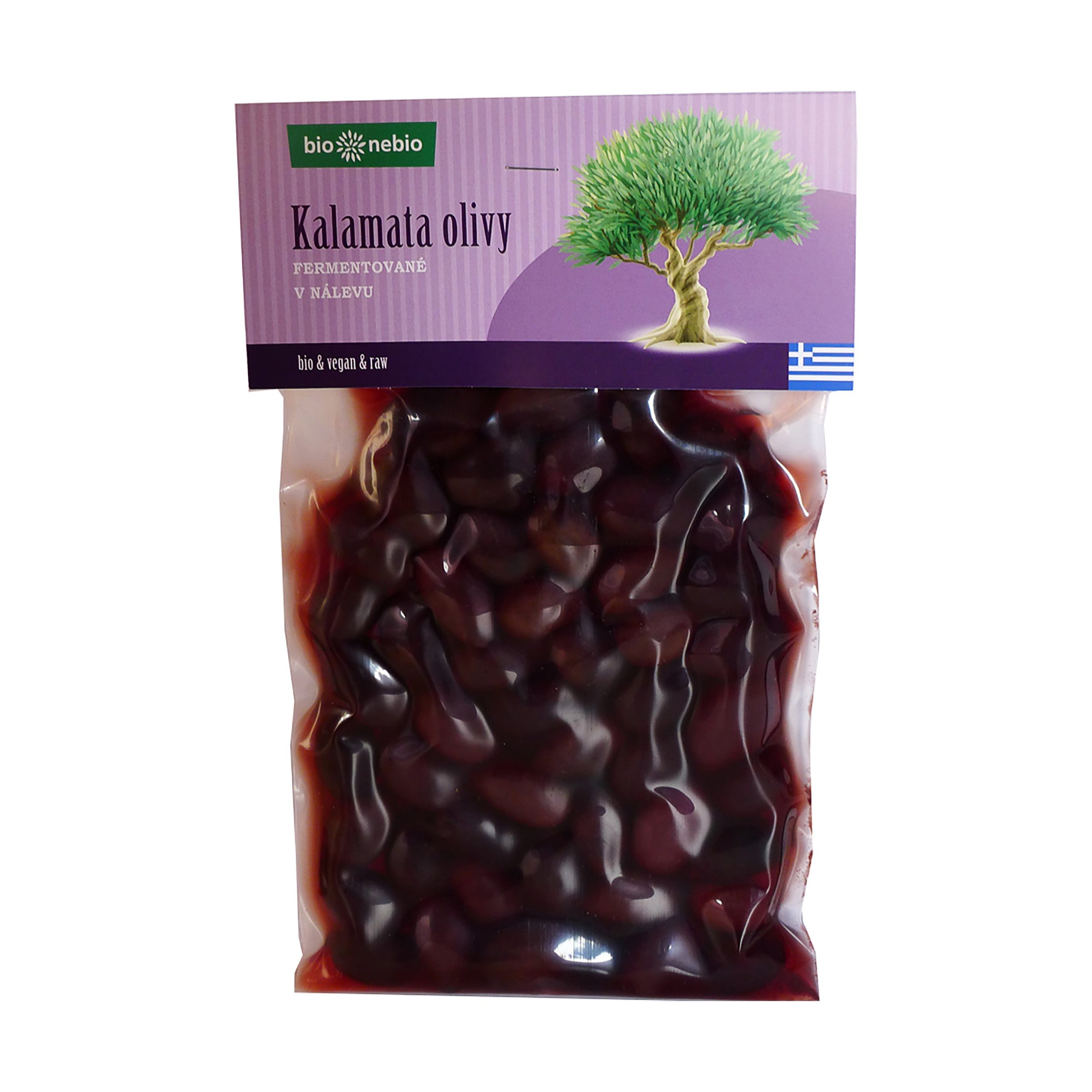 Olivy kalamata v nálevu 280 g BIO   BIO NEBIO Olivy kalamata v nálevu 280 g BIO   BIO NEBIO