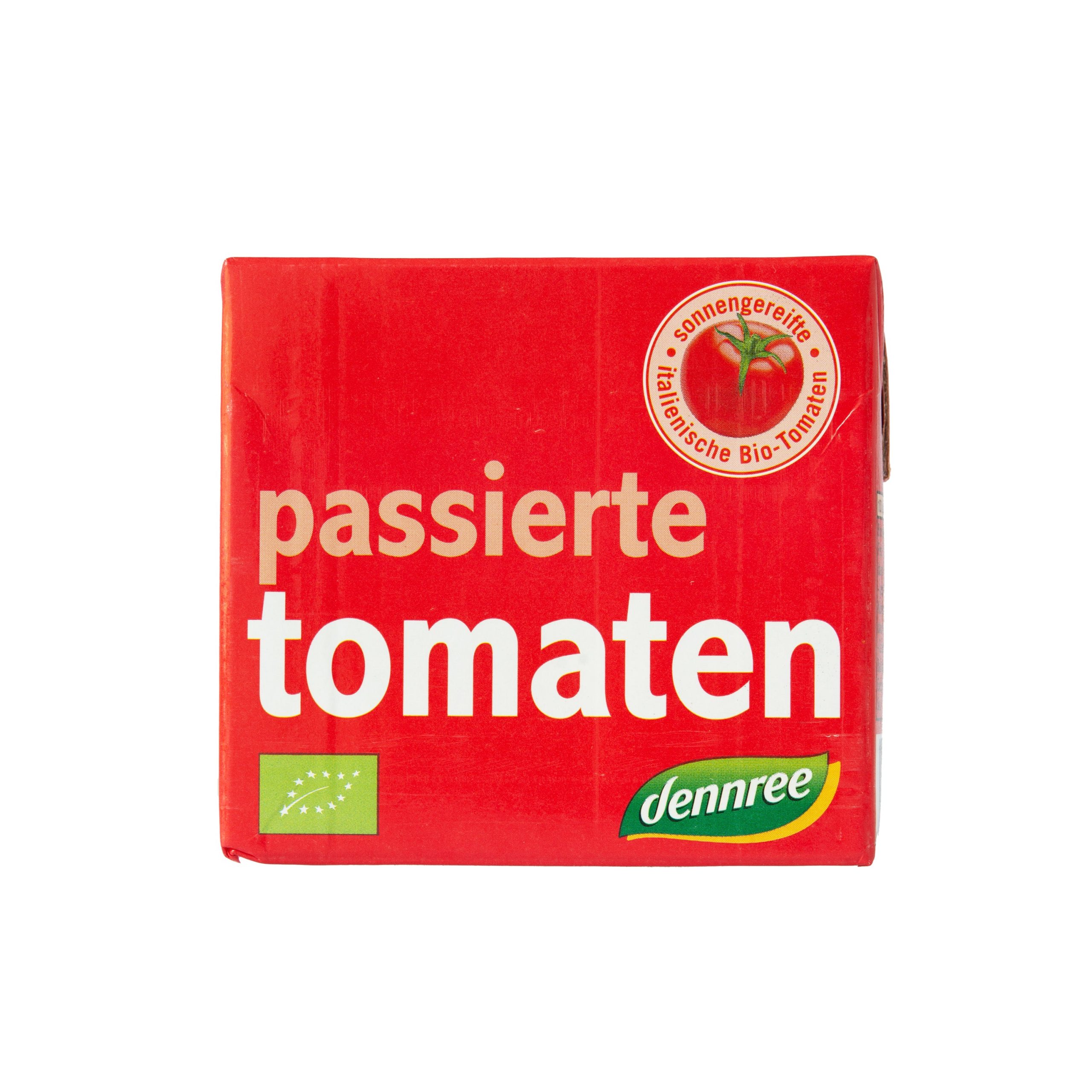 Passata rajčatová 500 g BIO DENNREE Passata rajčatová 500 g BIO DENNREE