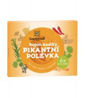 Bujon kostky pikantní polévka 60 g BIO   SONNENTOR