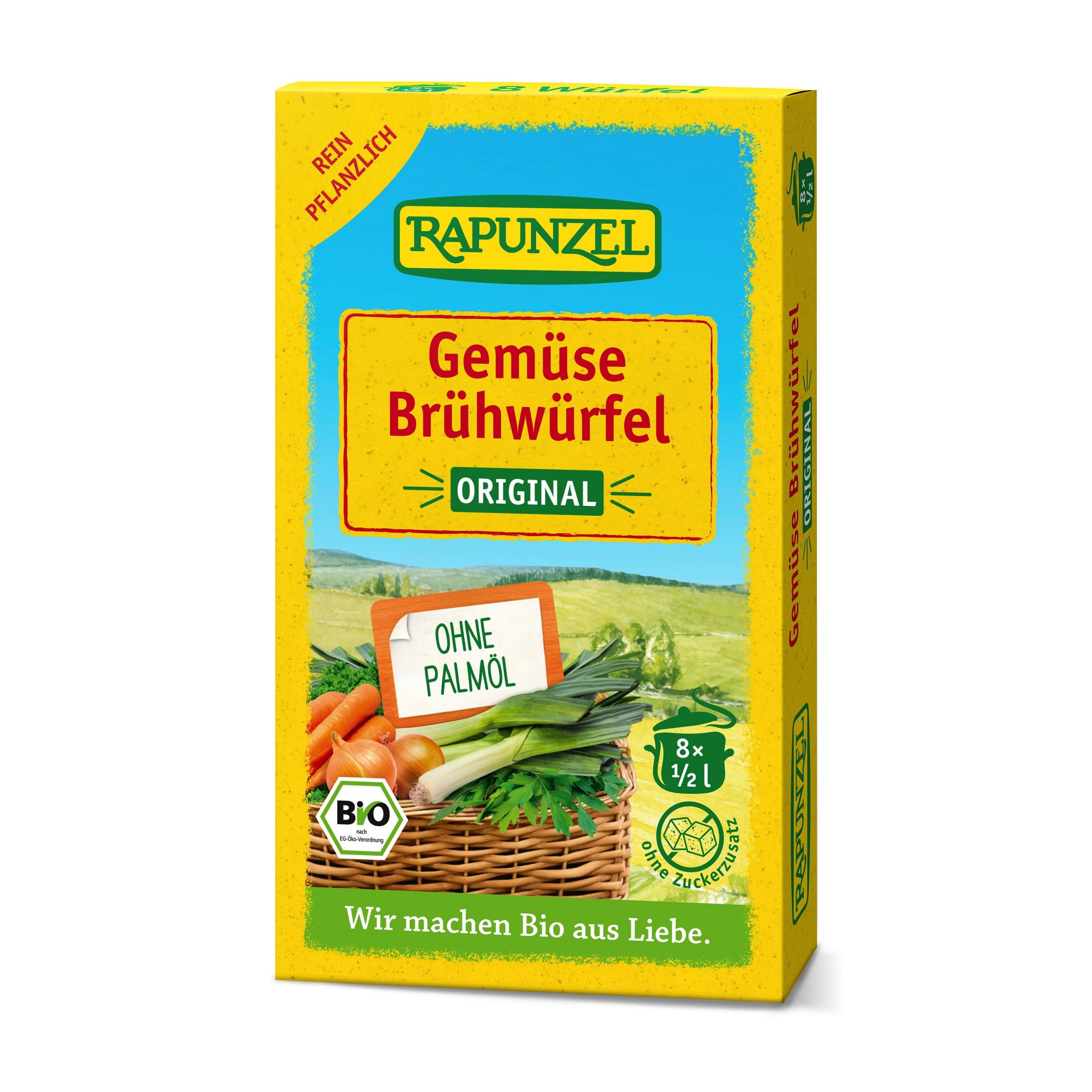 Vývar zeleninový v kostce 8 ks BIO   RAPUNZEL Vývar zeleninový v kostce 8 ks BIO   RAPUNZEL