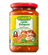 Omáčka boloňská s červenou čočkou 340 g BIO   RAPUNZEL