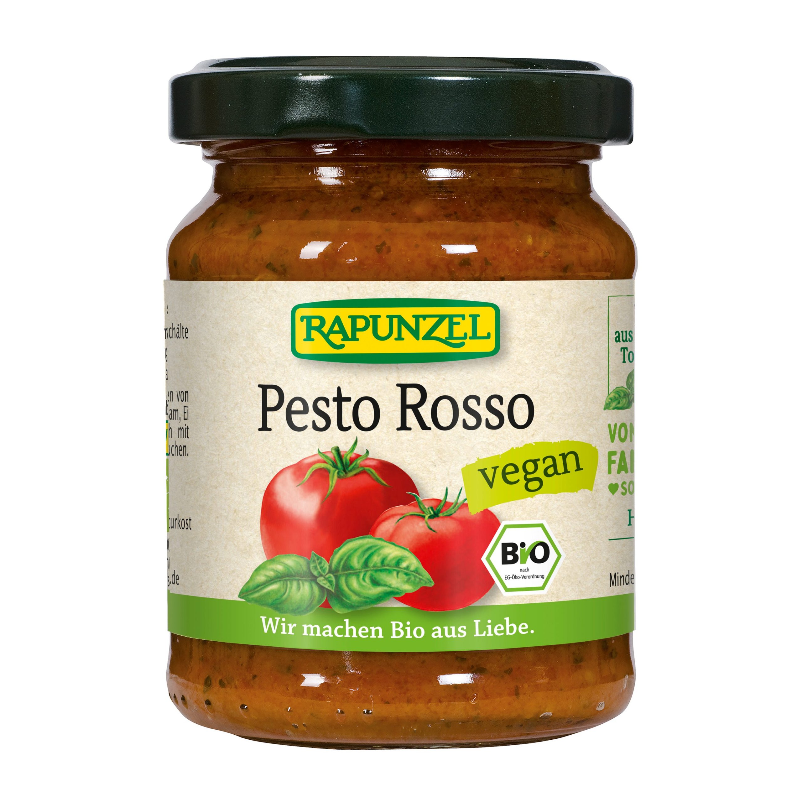 Pesto rosso vegan 120 g BIO   RAPUNZEL Pesto rosso vegan 120 g BIO   RAPUNZEL