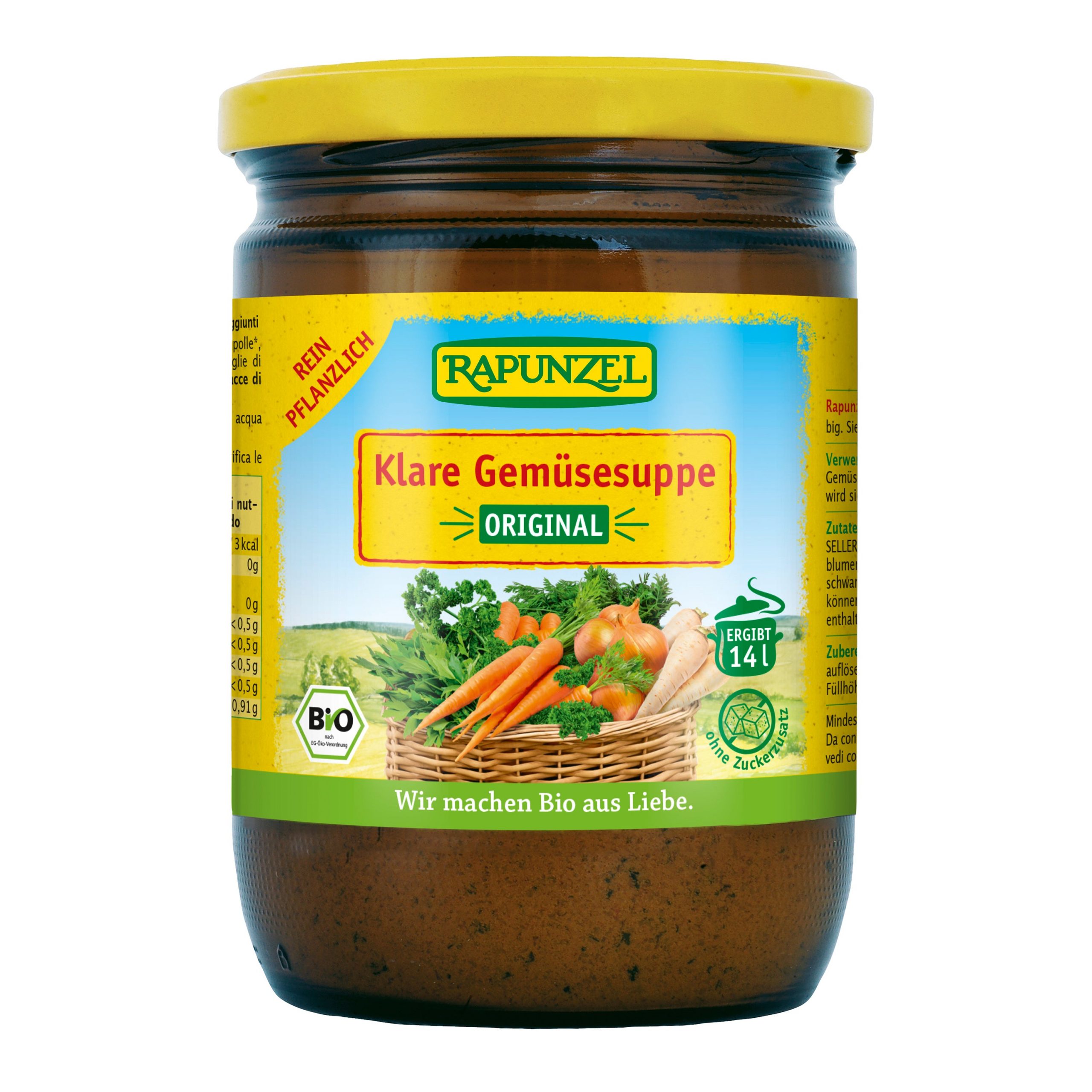 Vývar zeleninový čirý 250 g BIO   RAPUNZEL Vývar zeleninový čirý 250 g BIO   RAPUNZEL