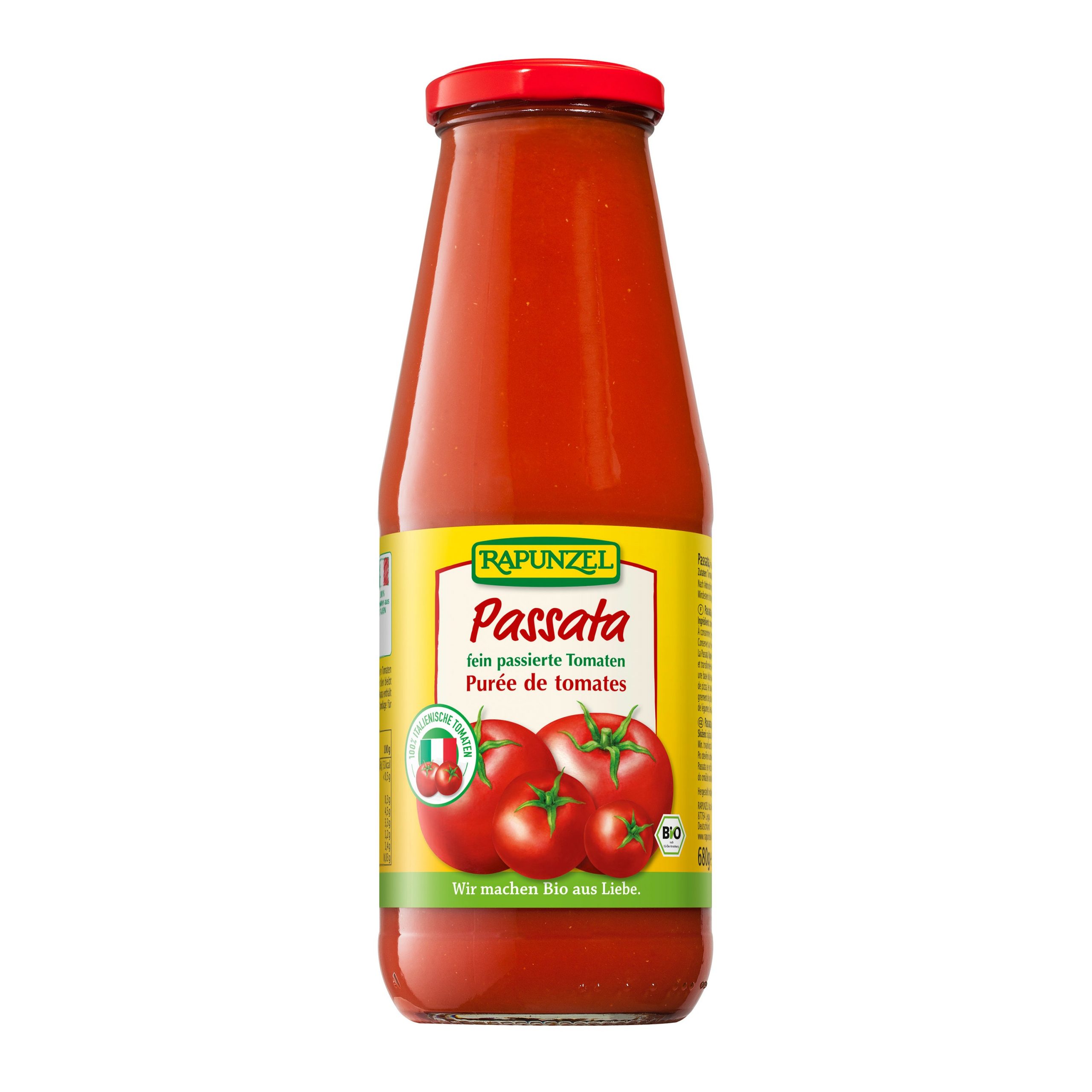 Rajčata drcená passata 680 g BIO   RAPUNZEL Rajčata drcená passata 680 g BIO   RAPUNZEL
