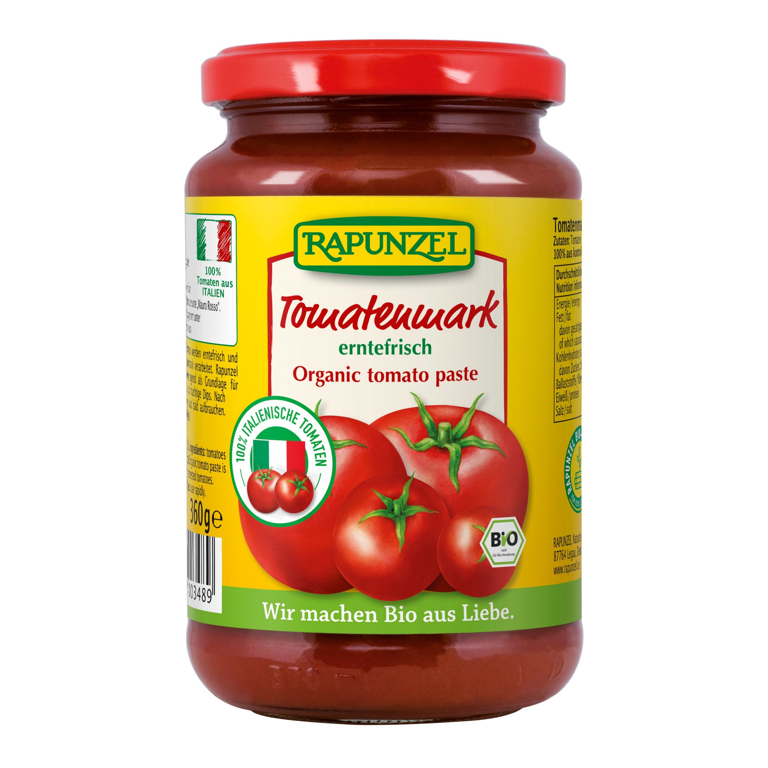 Protlak rajský 360 g BIO   RAPUNZEL Protlak rajský 360 g BIO   RAPUNZEL