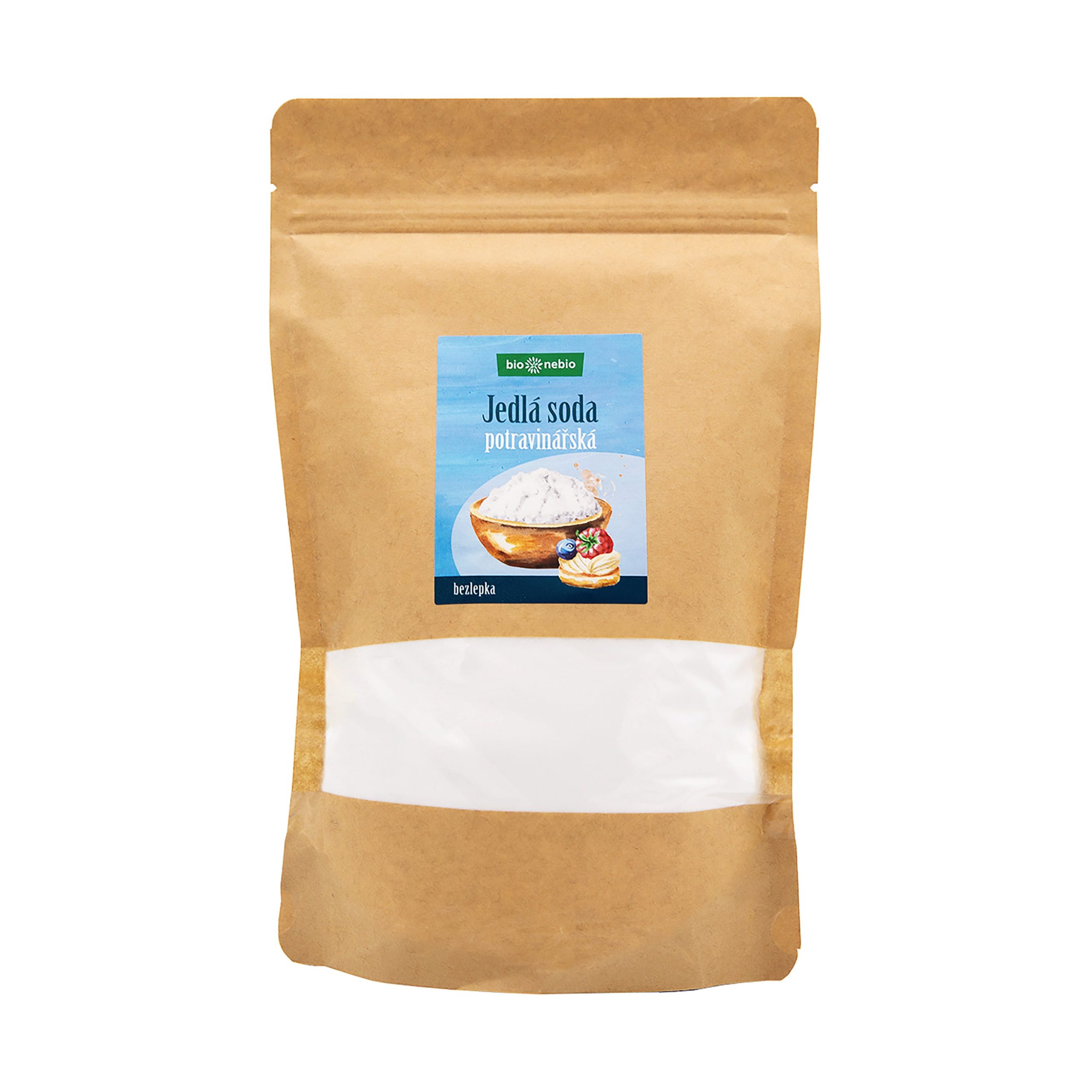 Soda jedlá potravinářská 1 kg BIO NEBIO Soda jedlá potravinářská 1 kg BIO NEBIO