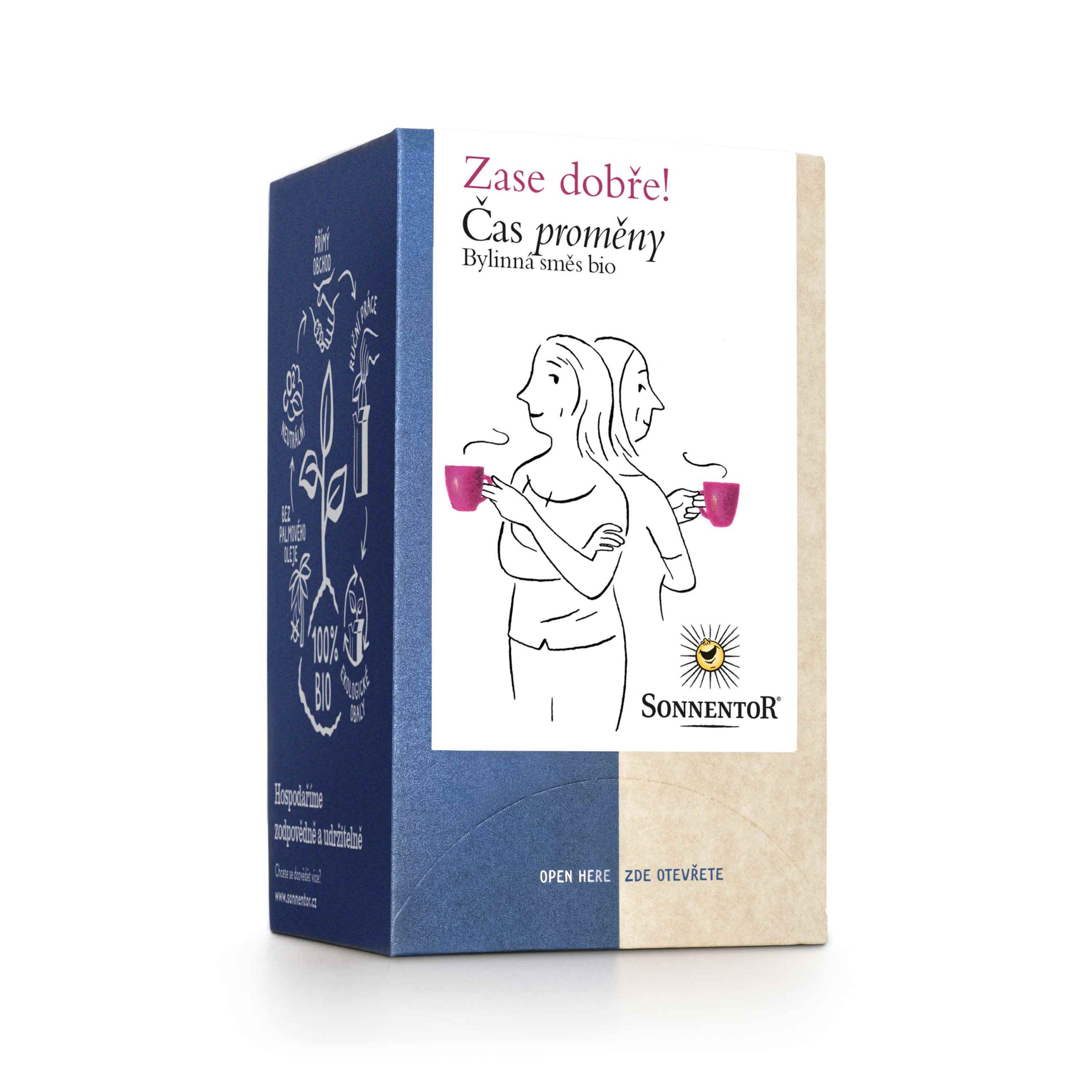 Čaj Čas proměny 27 g BIO SONNENTOR Čaj Čas proměny 27 g BIO SONNENTOR