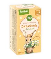 Apotheke Bylinný čaj dětský Dýchací cesty s heřmánkem BIO - nálev. sáčky (20 x 1